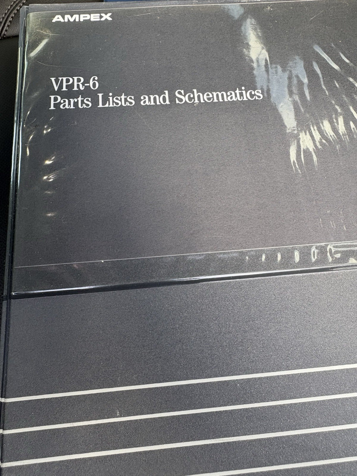 Ampex VPR-6 Parts List & Schmeatics Manual VPR6 VPR 6