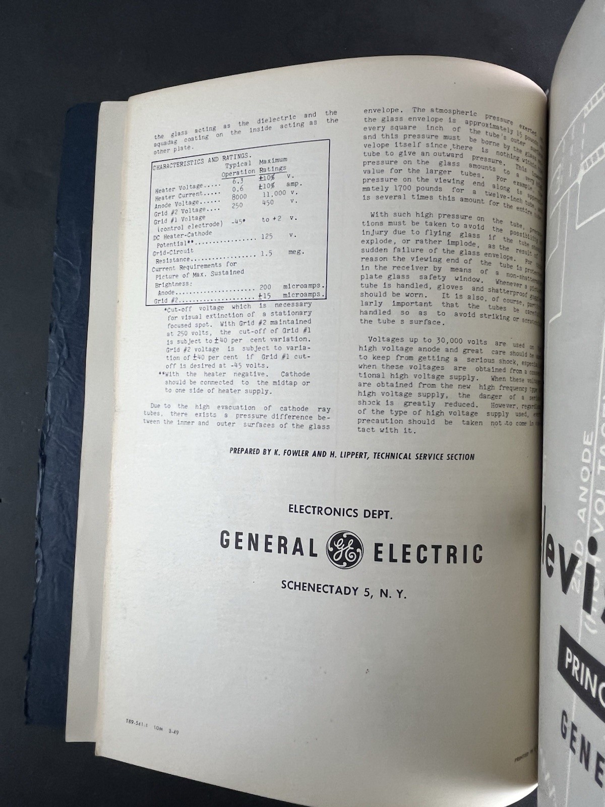 1950 GE Television Principles & Practice ~ Lessons 1-8 ~ Vintage Electronics Man