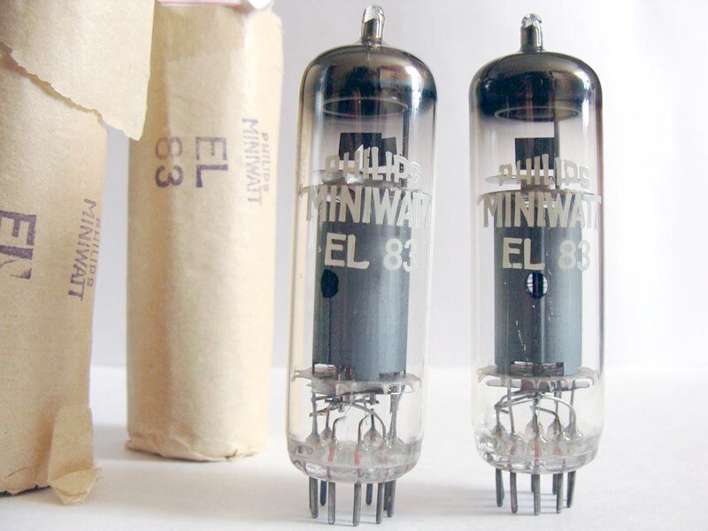 ONE EL83/6CK6 PHILIPS NOS ITALY Tube Lampe 진공관 真空管 电子管 Röhre Valve Valvola