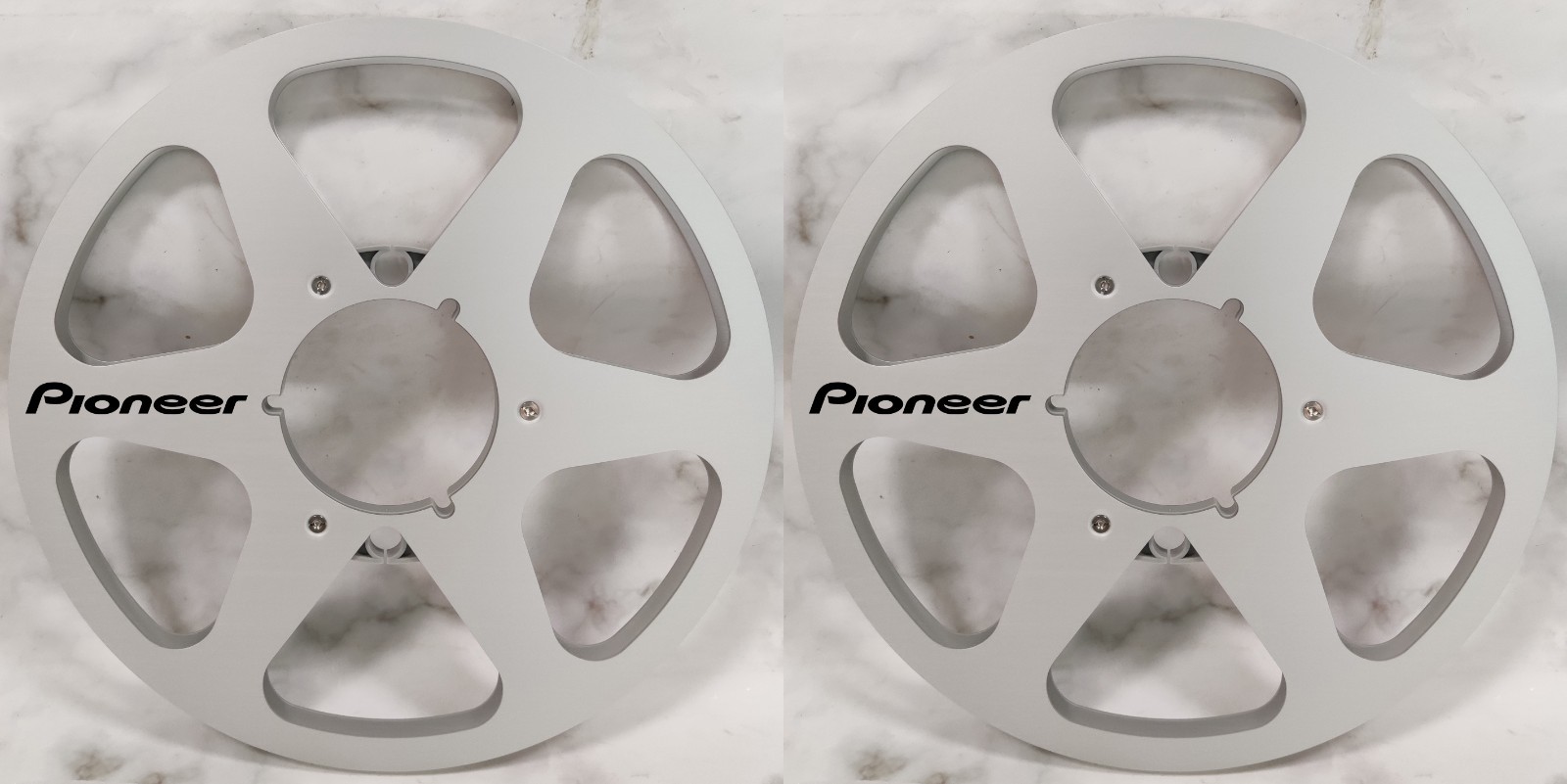 One Pair 10.5” black Pioneer Tape reel High Quality Aluminum Take Up Reel