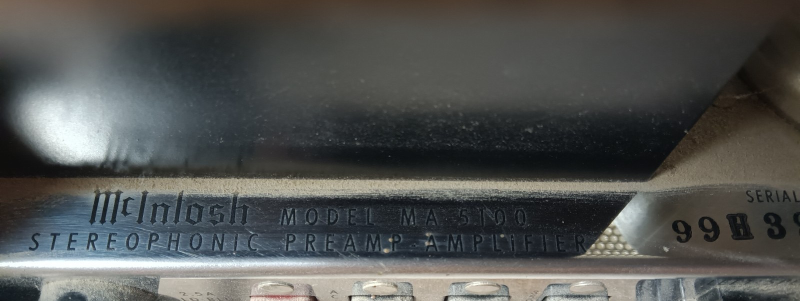 Vintage McIntosh MA-5100 Preamp Amplifier | Tested