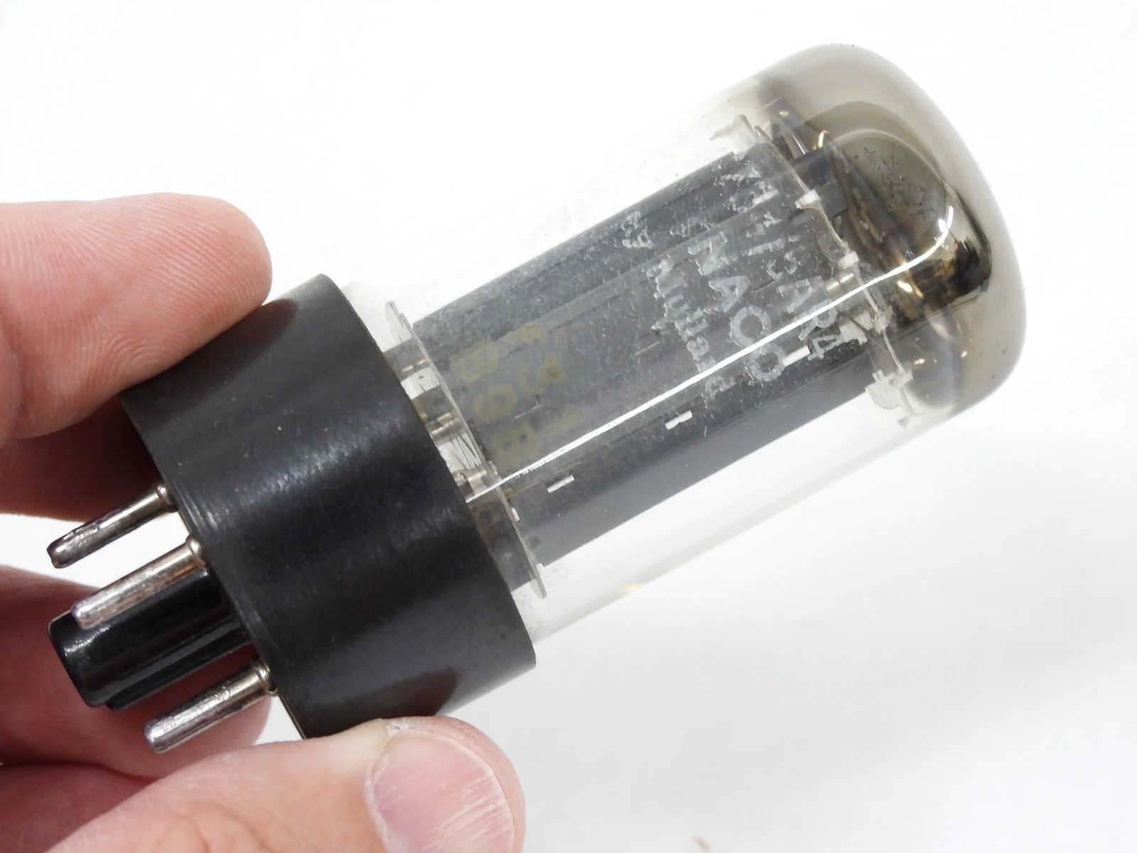 Mullard GZ34 5AR4 Vintage f31 1959 Fat Base Audio Rectifier Tube (balanced)