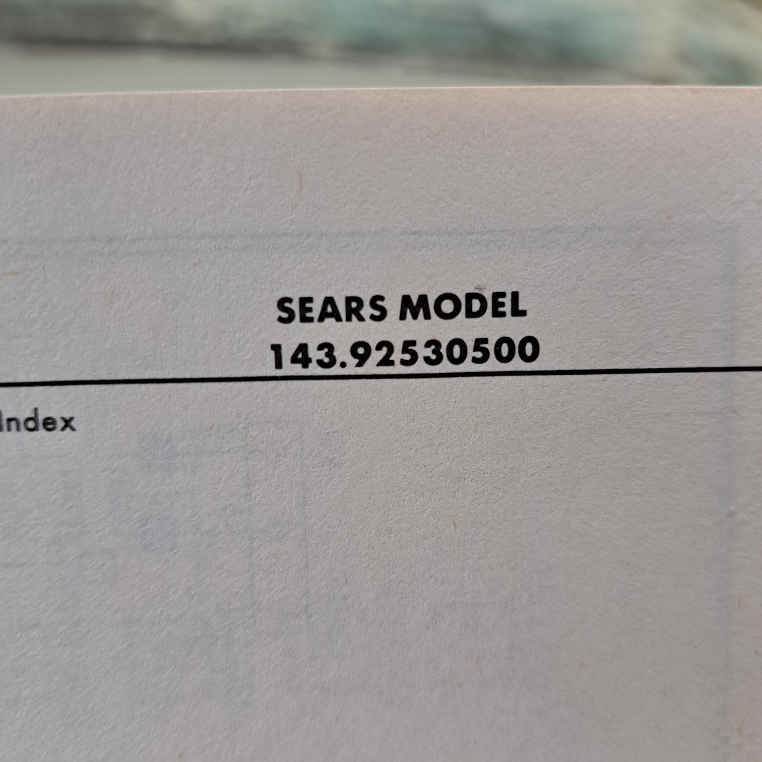 SEARS Service Manual 143.92530500 1977 Photofact Illustrated
