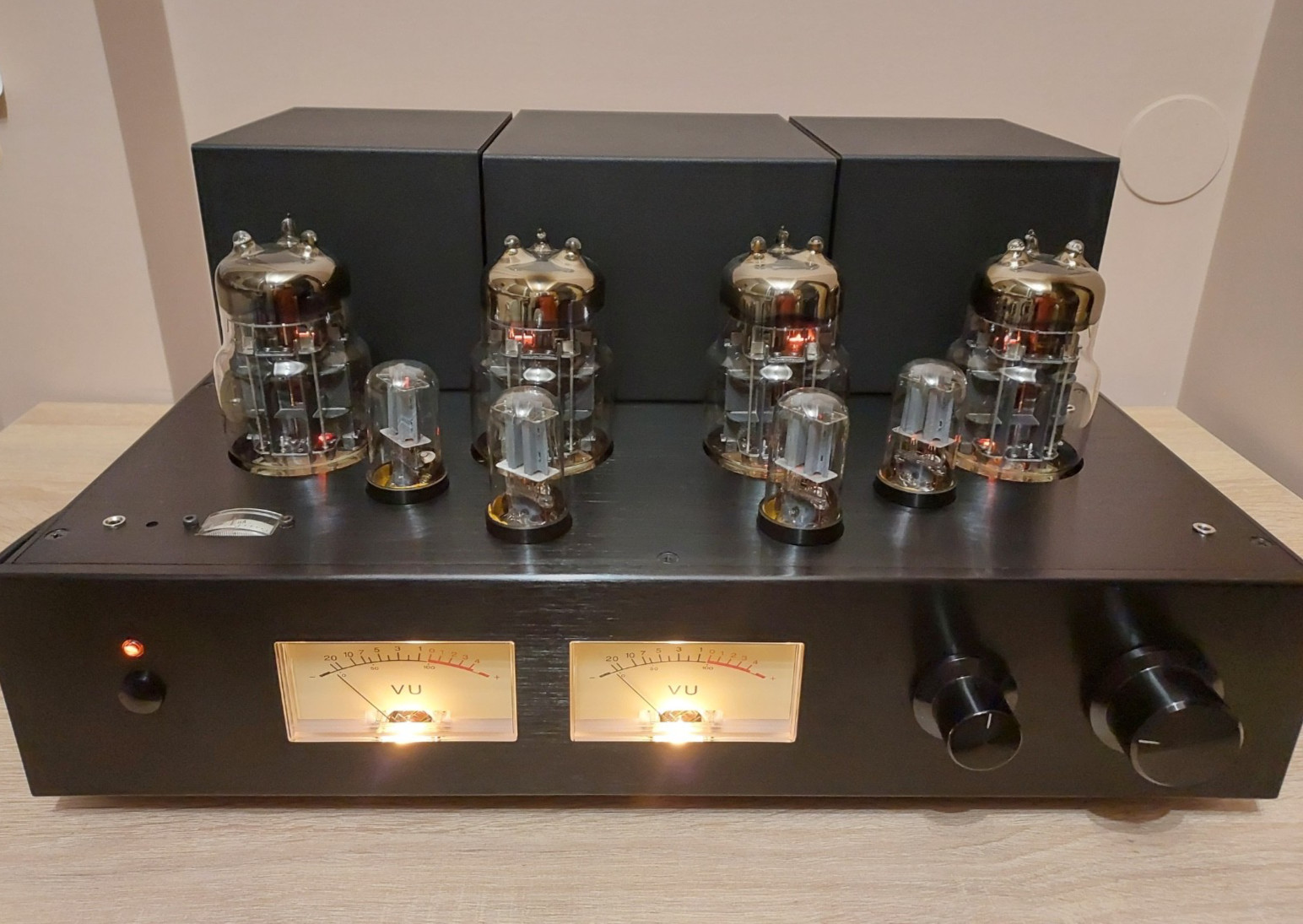 Custom Handcrafted 6C33C 6S33S Push-Pull Tube Amplifier Class A 2x12W High-End