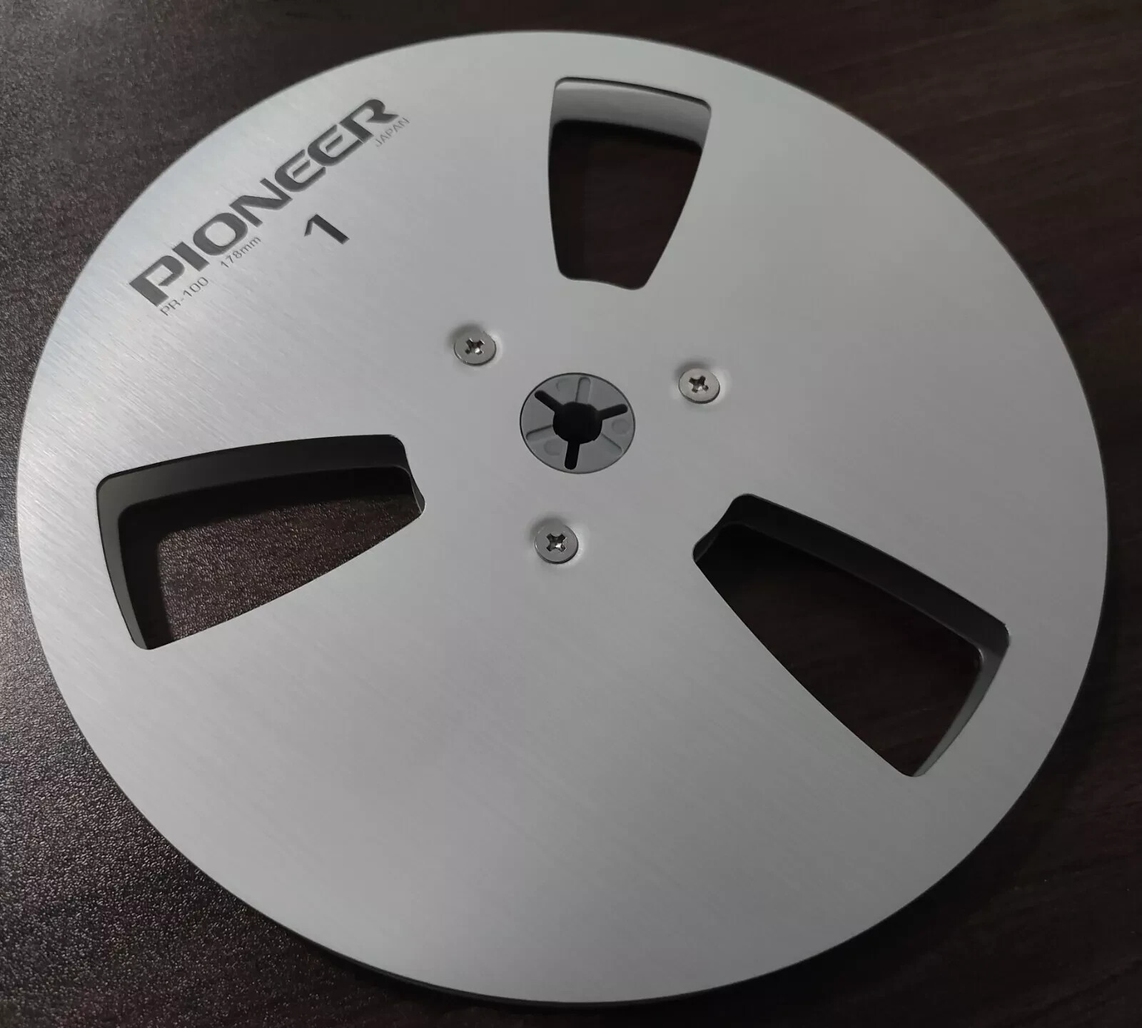 New One Pair Pioneer PR-100 178mm 7” Silver tape reel For RT-707 909 PR 85