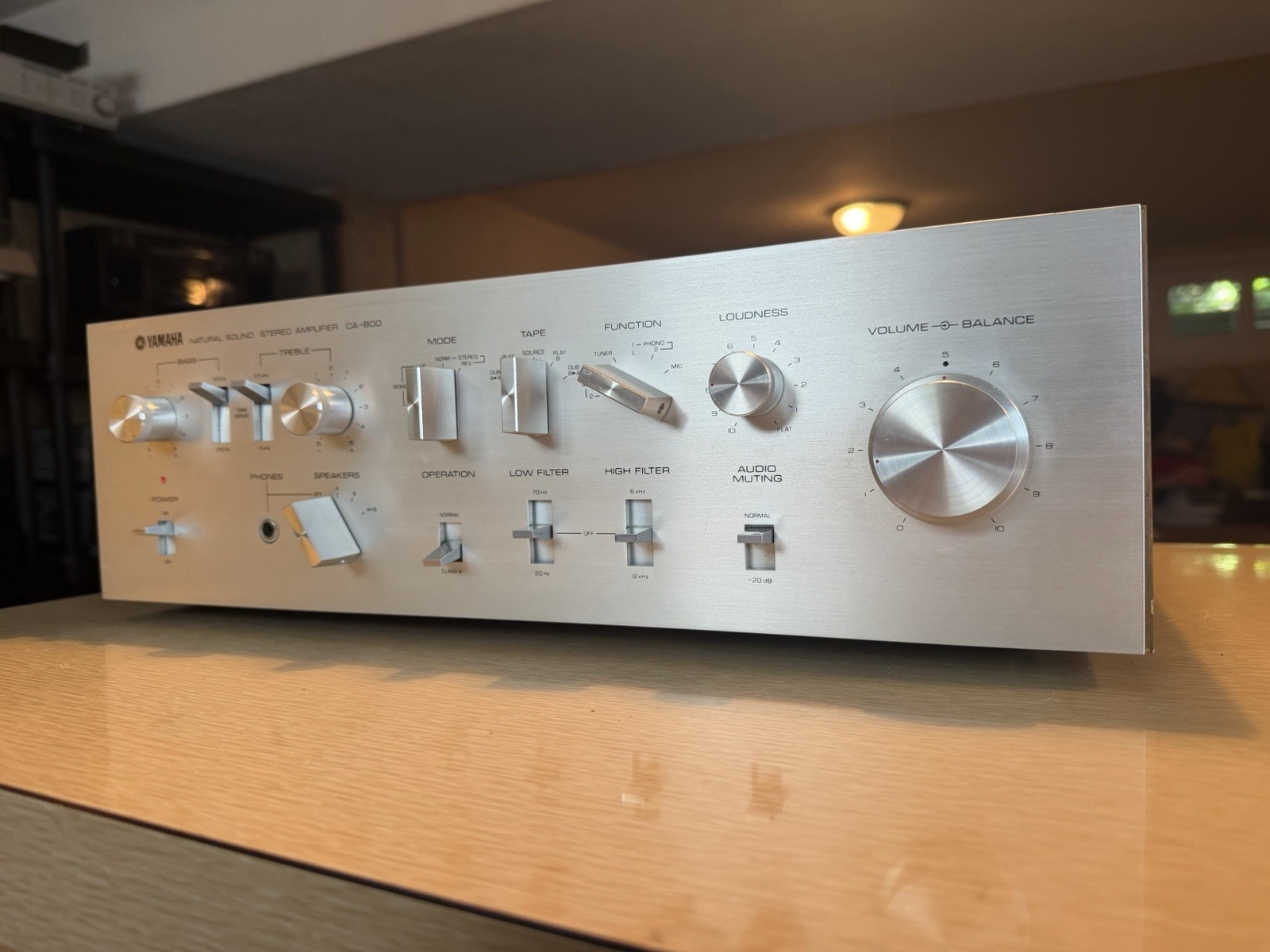 Vintage Mid 1970s Yamaha CA-800 Integrated Stereo Amplifier Pro Service N Mint🔥