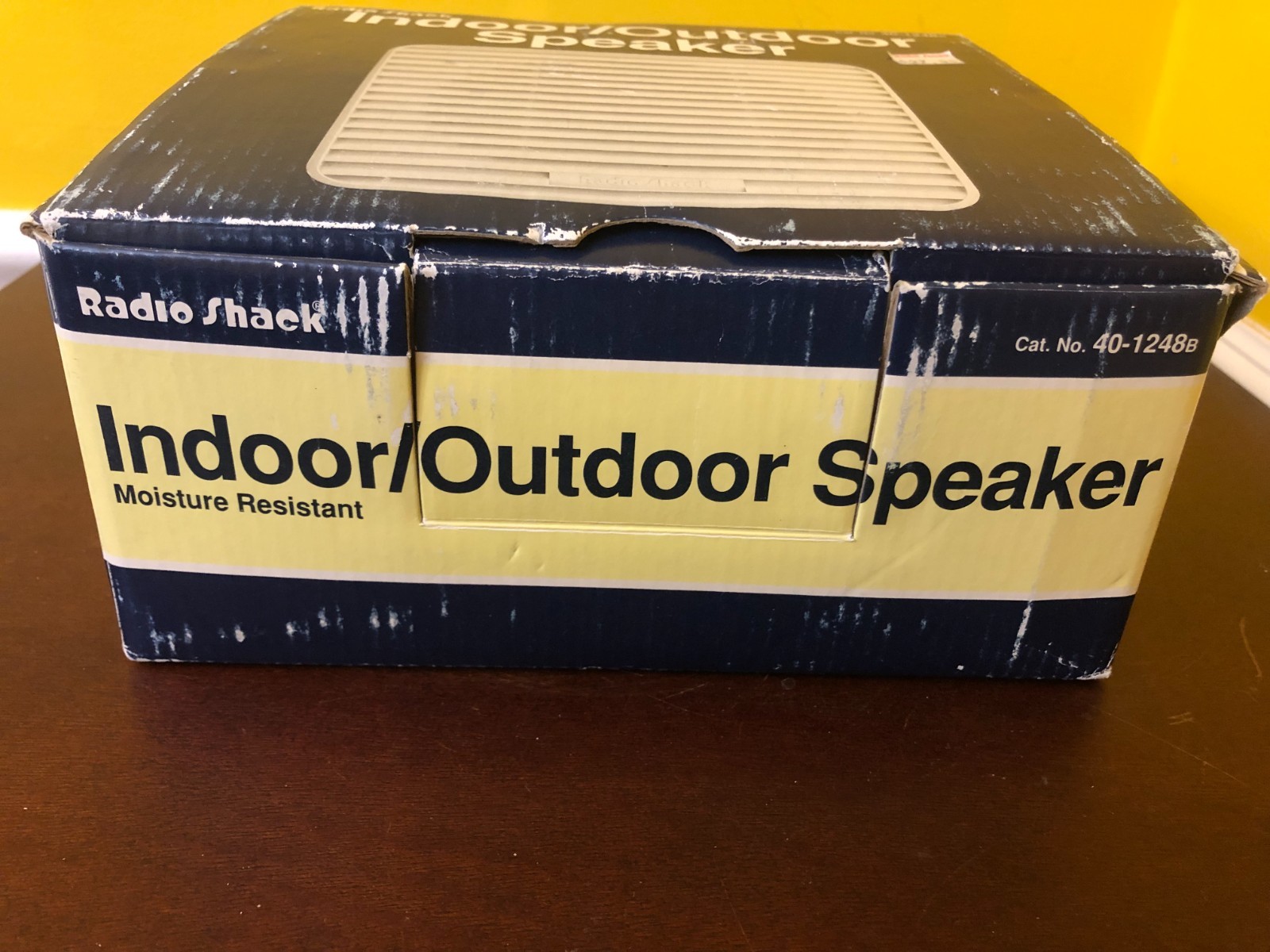 Pair Of New 1993 Radio Shack Indoor/Outdoor Mounted Speakers Cat. No. 40-1248B