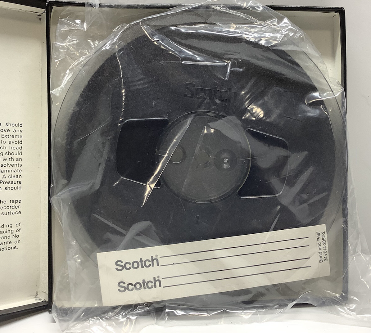 Scotch 207 Premium Quality Recording 7″ Reel to Reel Tape 1800 ft. / 7R-1800