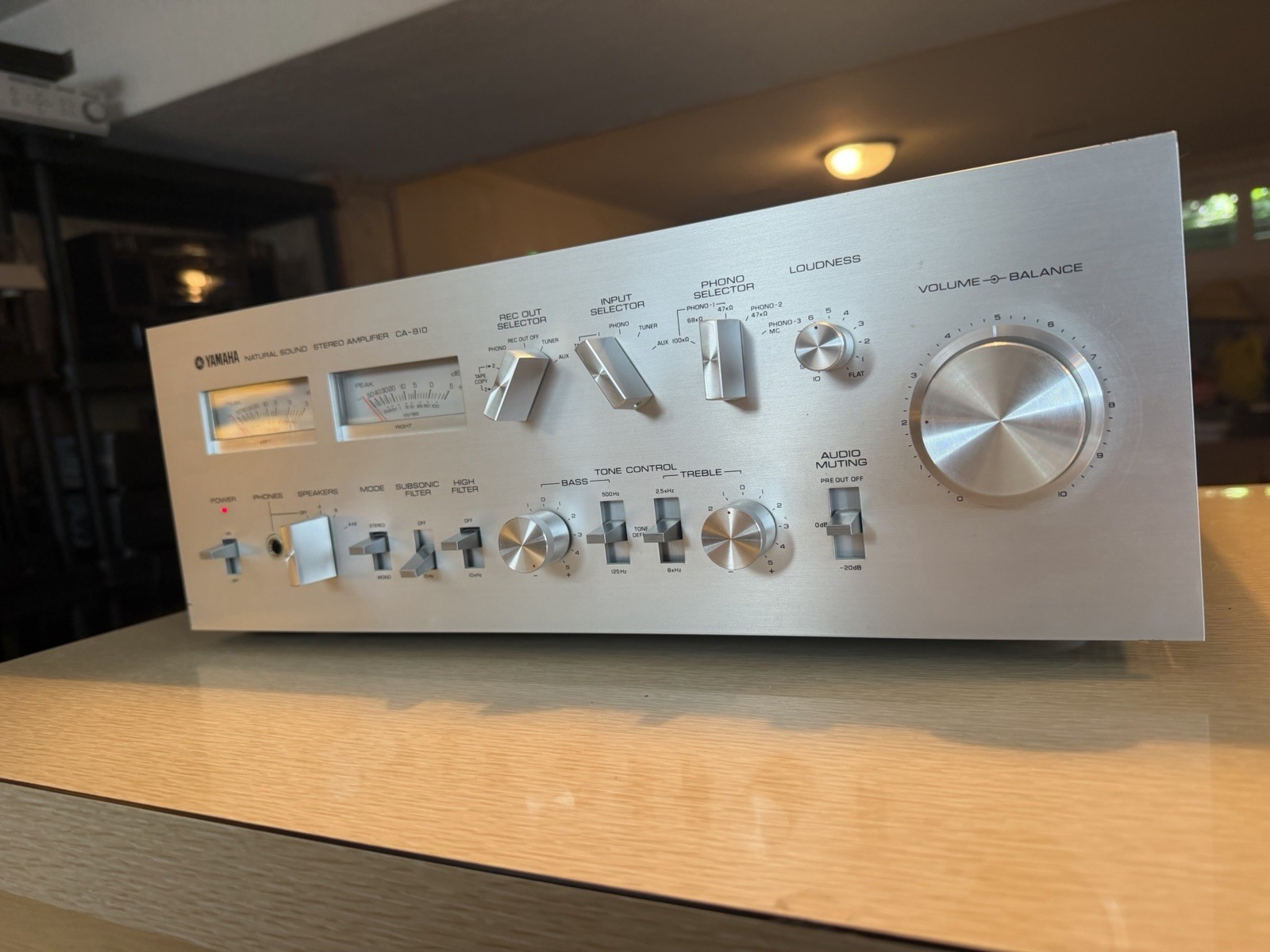 Vintage Mid 1970s Yamaha CA-810 Integrated Stereo Amplifier Pro Service N Mint🔥