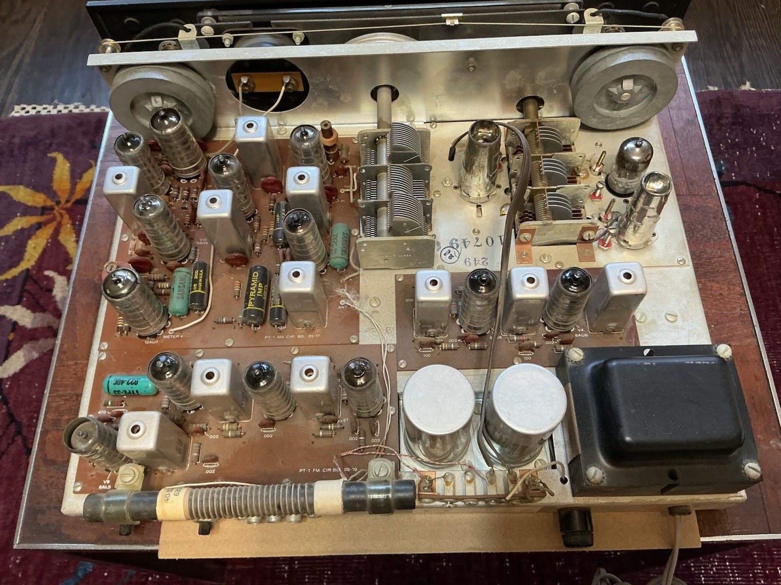 Vintage Heathkit PT-1 Stereo | AM/FM Tube Tuner Working Conditions
