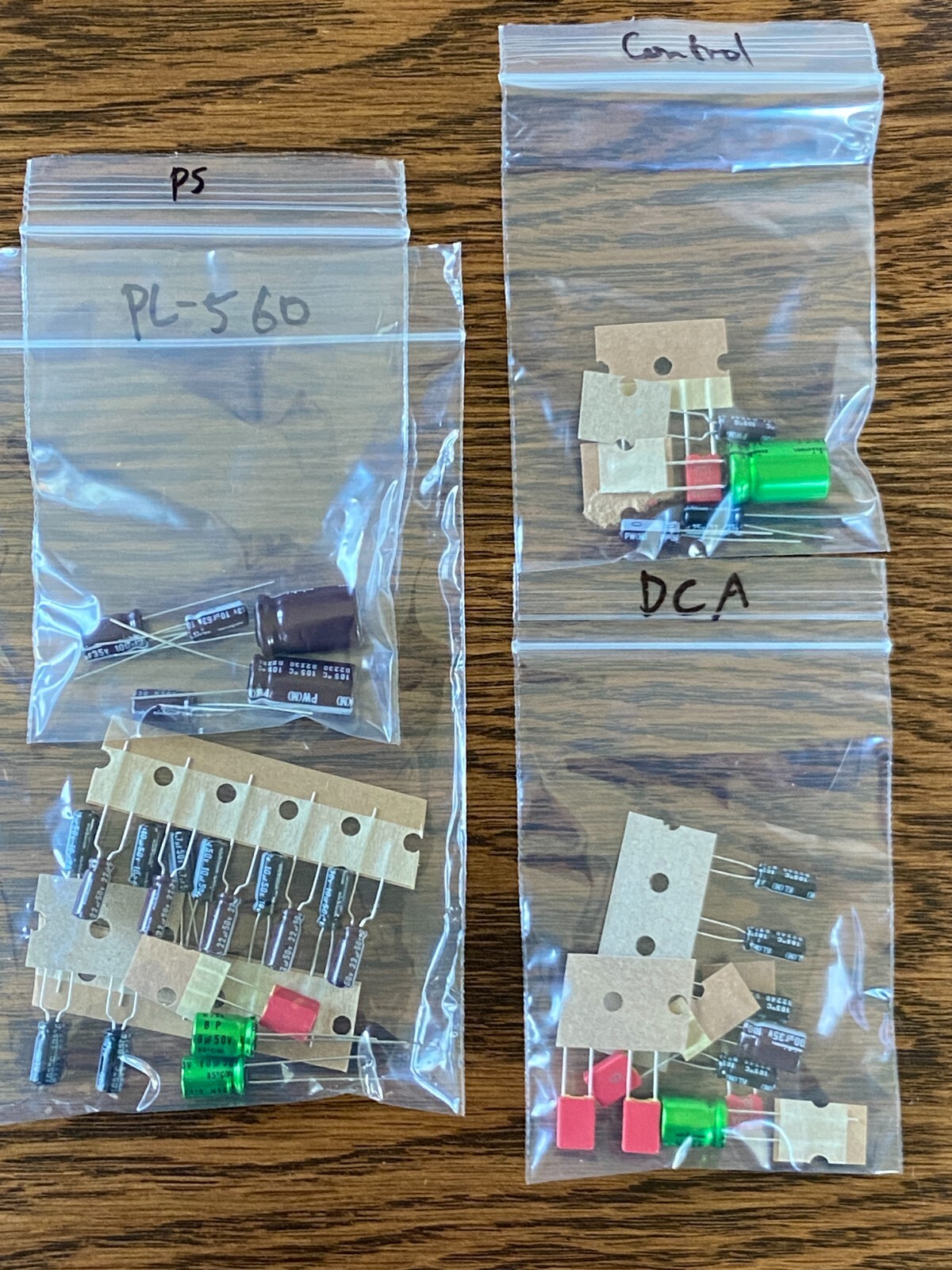 Pioneer PL-560 Speed Repair Kit Capacitors Turntable Recap Set (37 parts)