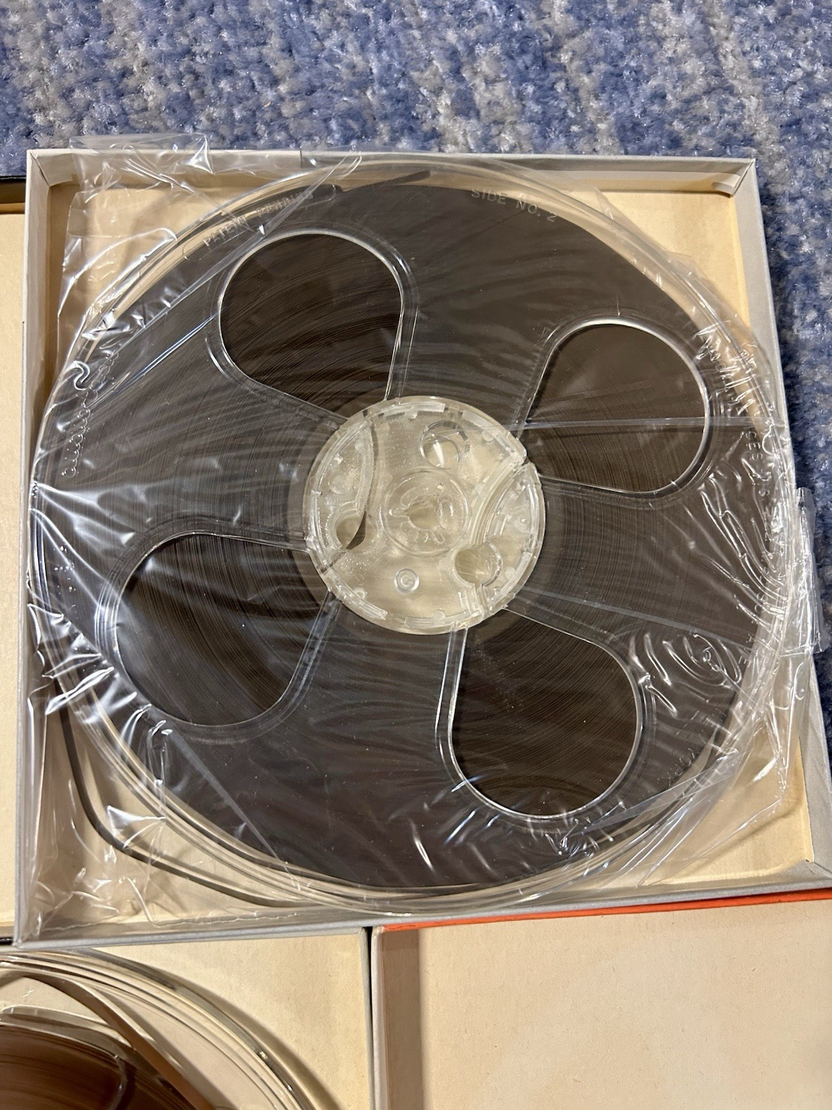 5 Vintage 1960’s Audiotape 1251 Reel to Reel Professional Tape, Used Opera