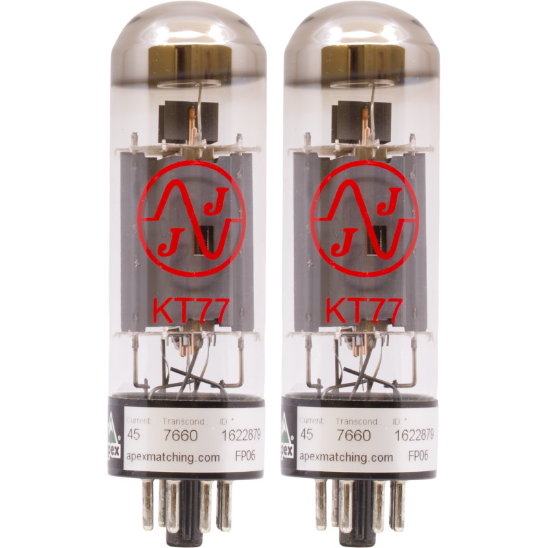 KT77, JJ Electronic, Matched Vacuum Tube, Apex Performance Tested Single, Power