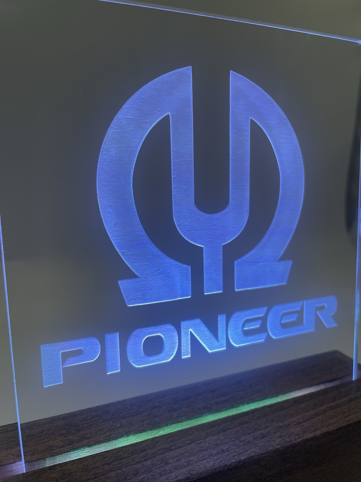 Pioneer SPEC-4 Stereo Power Amplifier Vintage LED Sign