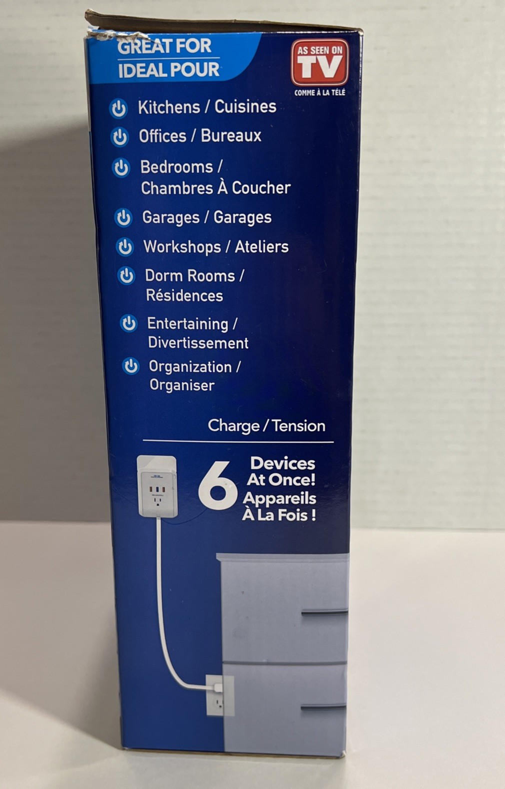 Bell Howell Power Pro As Seen On Tv Change 6 Devices At Once New Open Box
