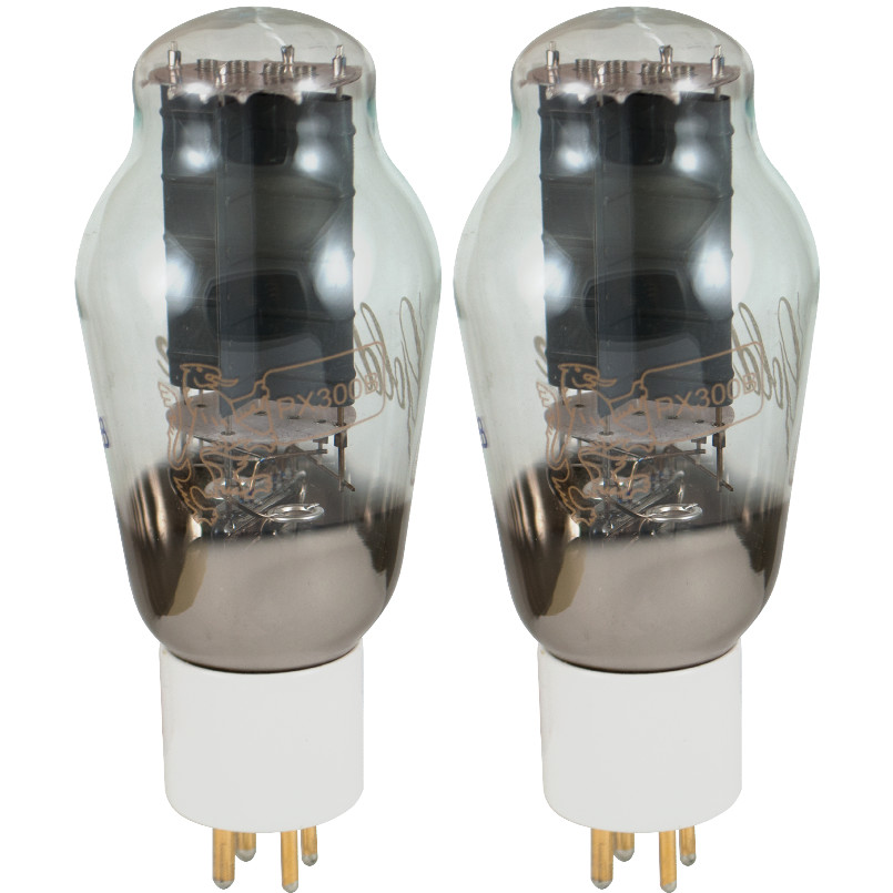 PX300B, Genalex Gold Lion, Gold Pin Vacuum Tube, Matched Pair, Power