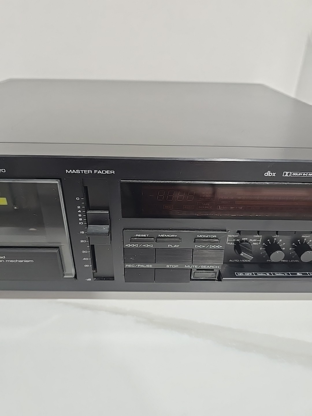 🔥 1985 Yamaha K-1020 Natural Sound 3-Head Stereo Cassette Deck PARTS ONLY 🔥