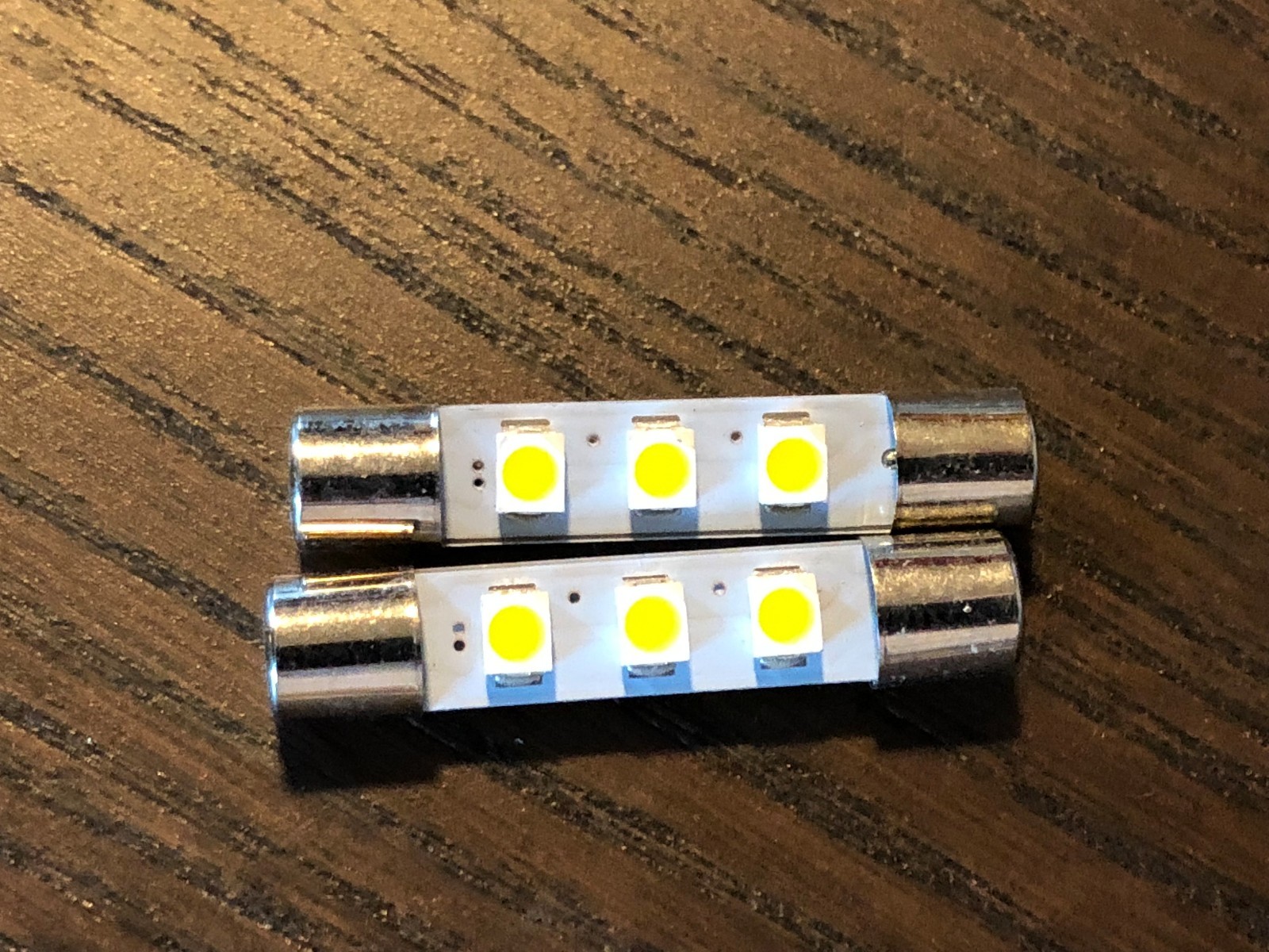Sony TA-2000F Preamp Meter Light Kit w/ New Warm White 8V Fuse Lamp LED Bulbs
