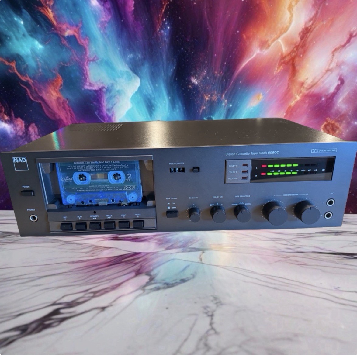 NAD 6050C High Fidelity Audiophile Cassette Deck Near Mint Fresh Servicing🔥🎶