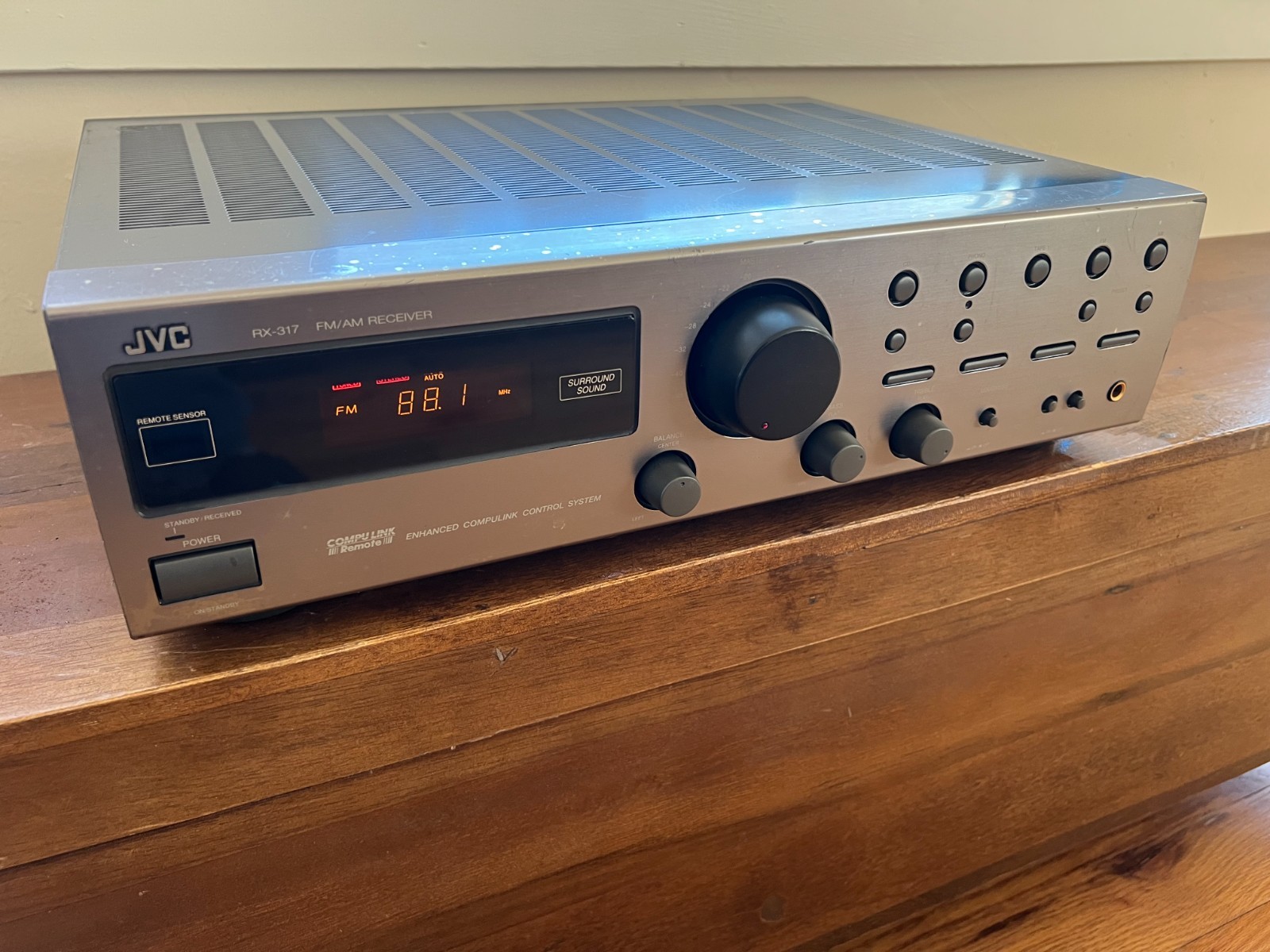 Vintage JVC RX-317 Stereo Receiver