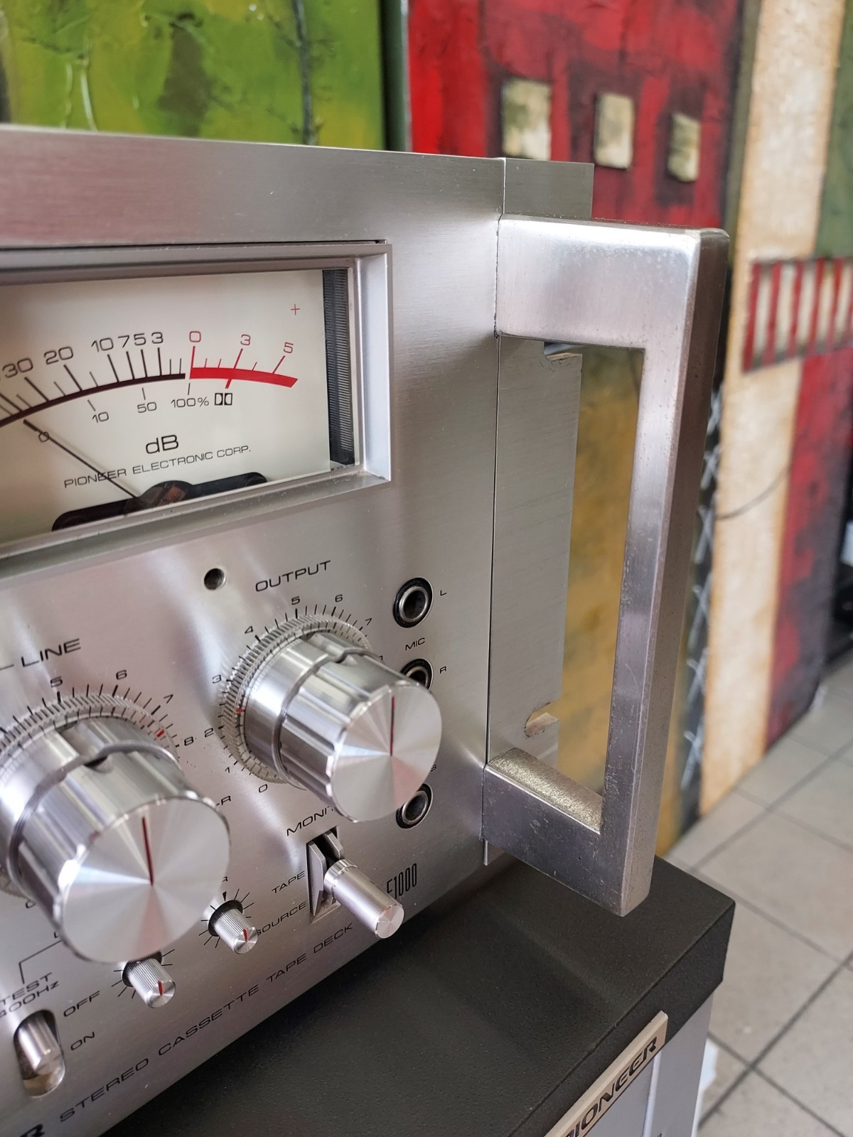Pioneer CT-F1000 W/ Spec Handles Multi -Volt Professionally Serviced Restored