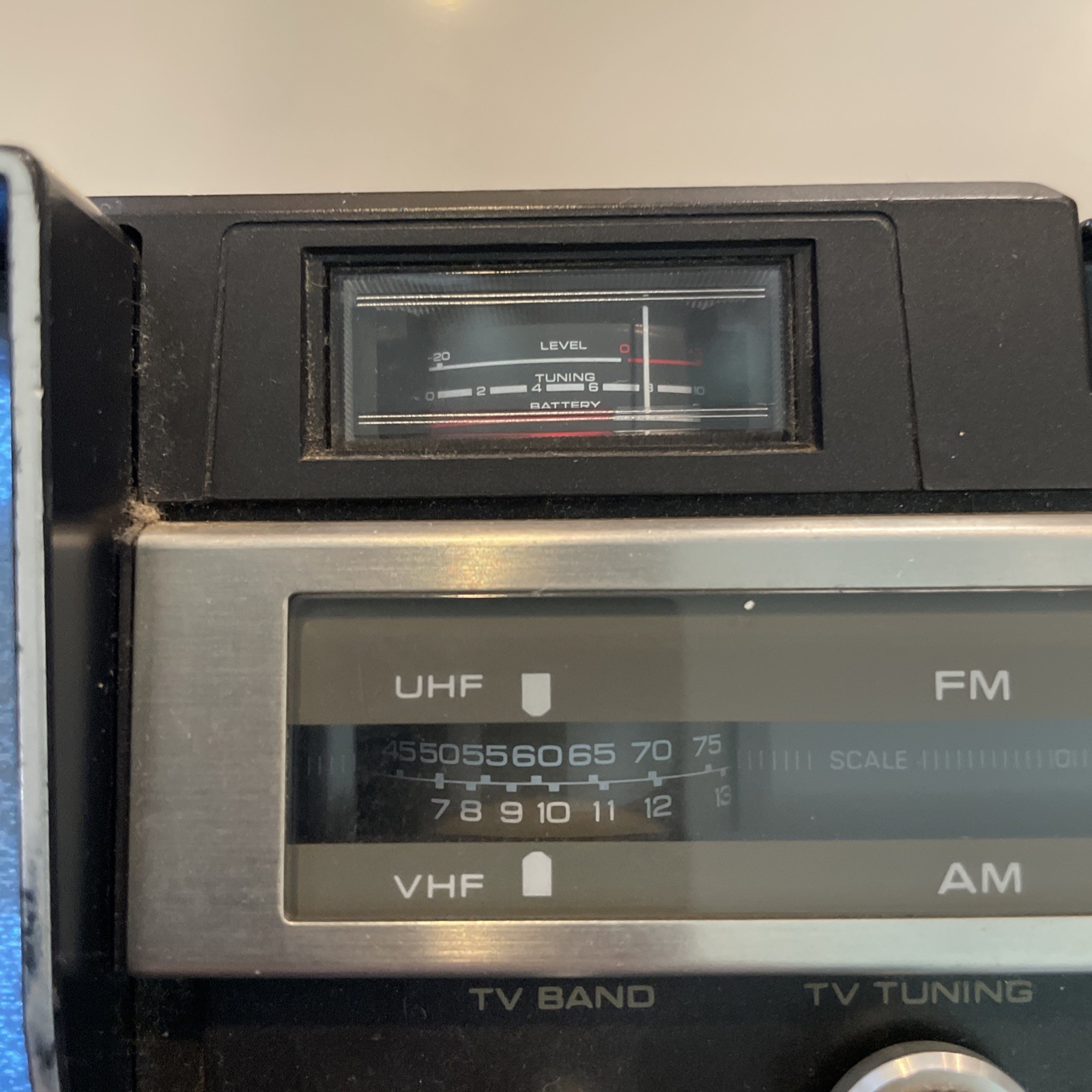 VTG 1979 PANASONIC TR-4001P Tv/Radio/Cassette Recorder W/ Power Adpt TESTED READ