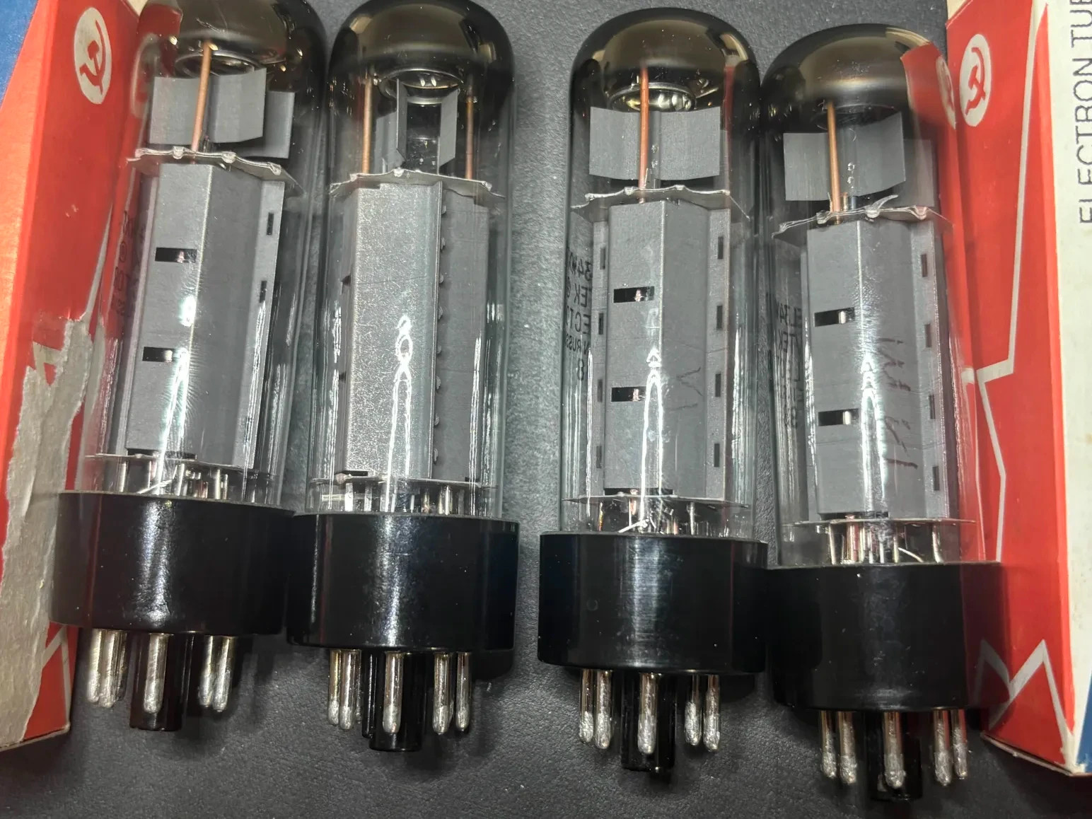 Sovtek EL34WXT Matched Quad Vintage Vacuum Tubes Tested 2026 NOS Quality