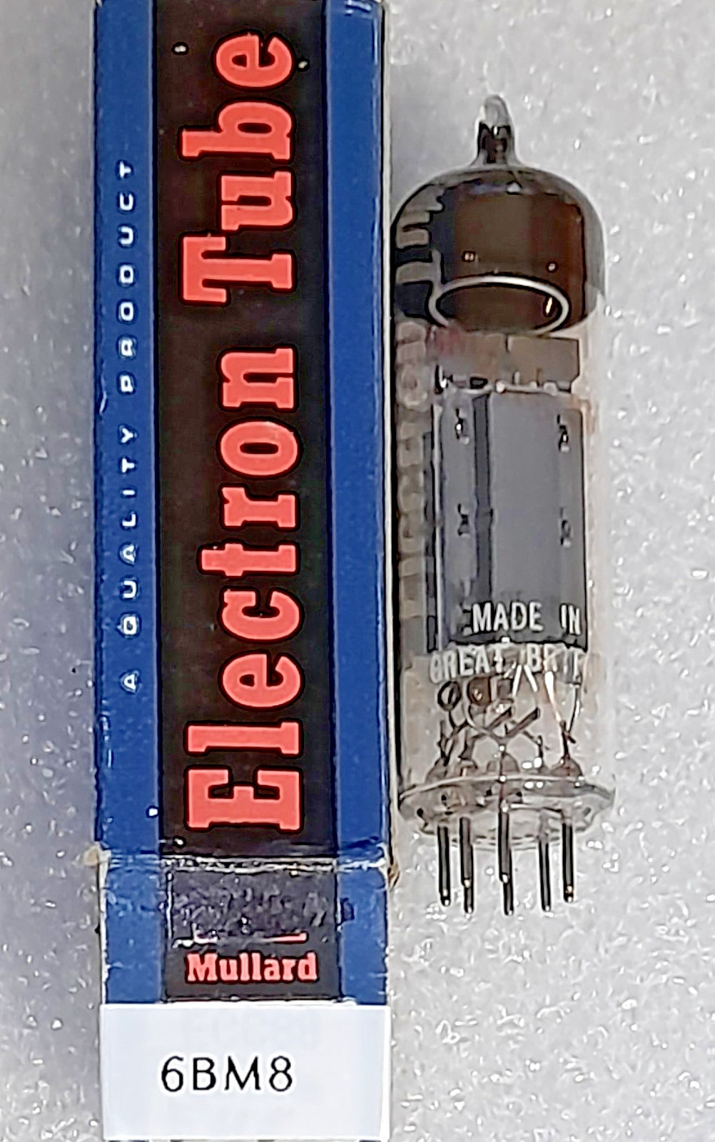 6BM8 unbranded Blackburn code Vacuum Tube C, TV-7D Tested – will combine ship