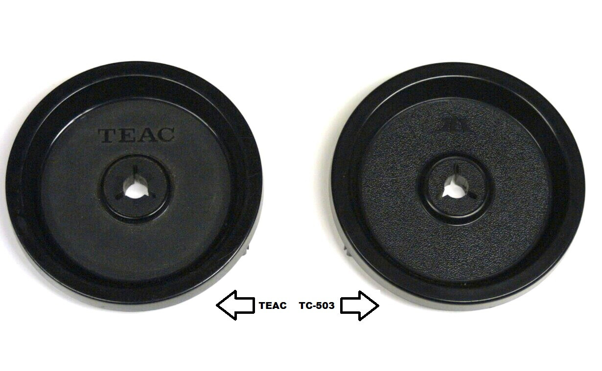 ONE PAIR; Brand New NAB Hub Adapters for 10.5″ Reels