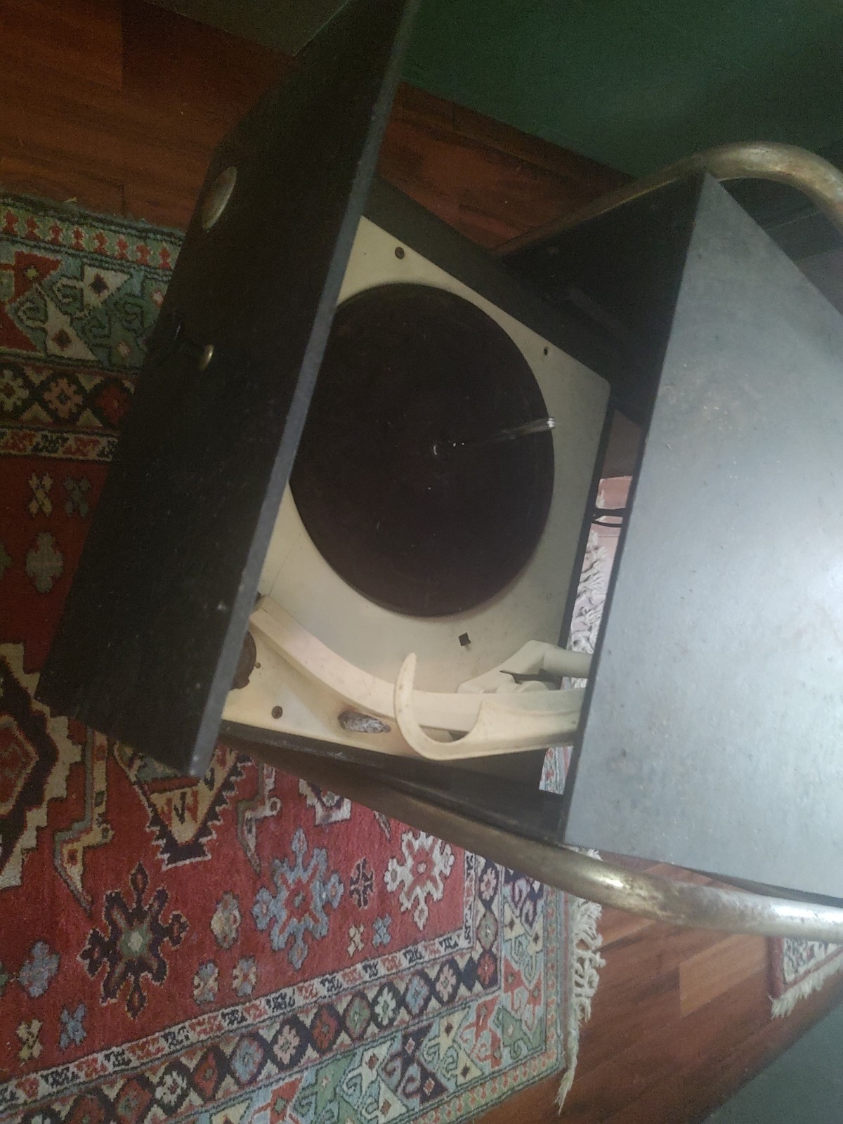 Super Neat Vintage Emerson Turntable And Pa Amplifier Set Neat Old Tube Unit