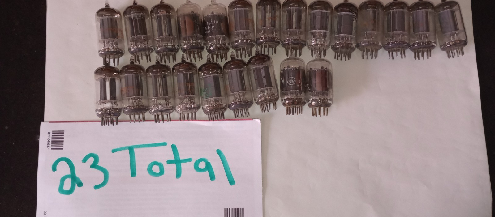6211 TUBES MANY BRANDS ALL TEST VERY STRONG 23 TOTAL