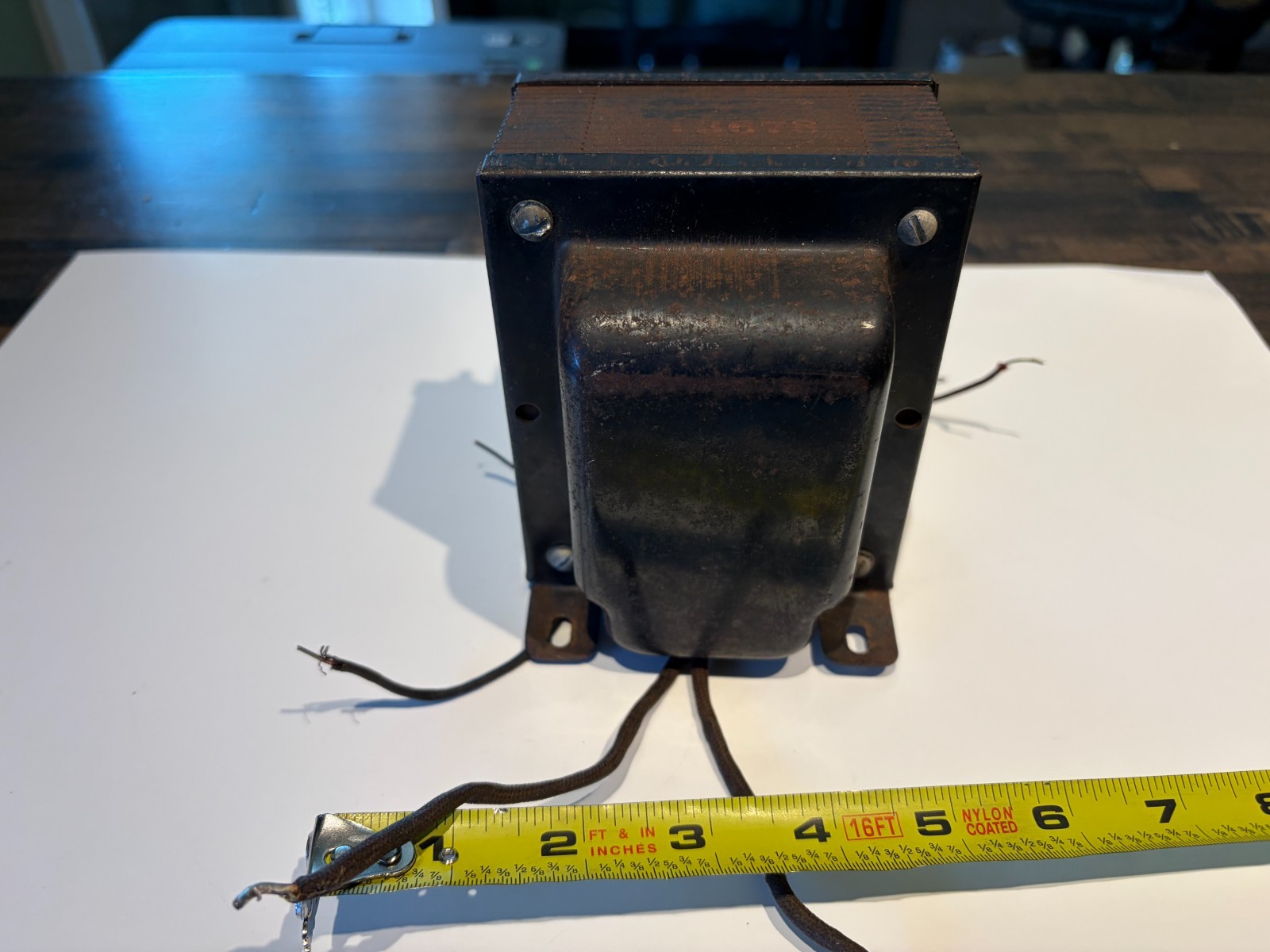 unknown manufacture vintage transformer 1940’s -50’s ?