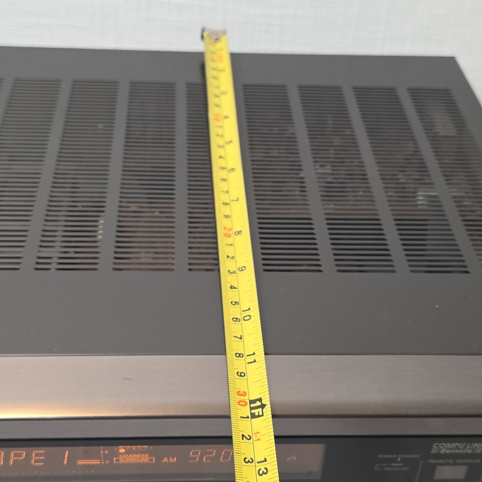 Vintage JVC RX-305 Stereo Audio Receiver Amplifier AM FM Phono No Remote