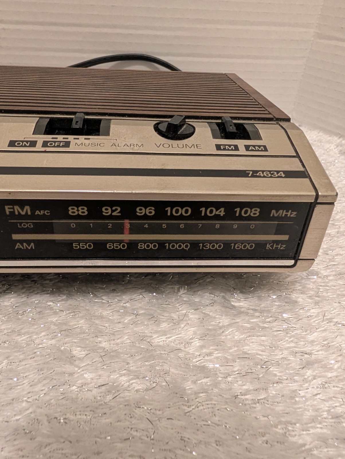General Electric Digital FM/AM Clock Radio 7-4634B: GE Products: Tested:Works!