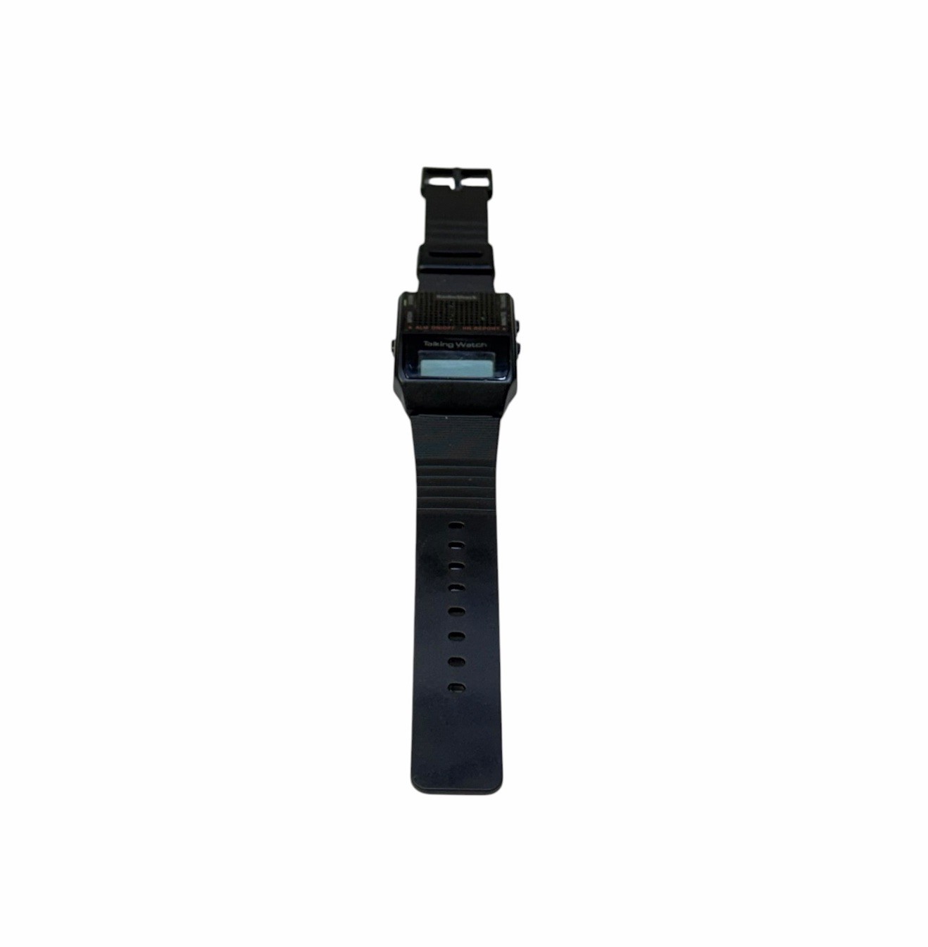 Vintage Radio Shack Talking Watch Black FOR PARTS OR REPAIR
