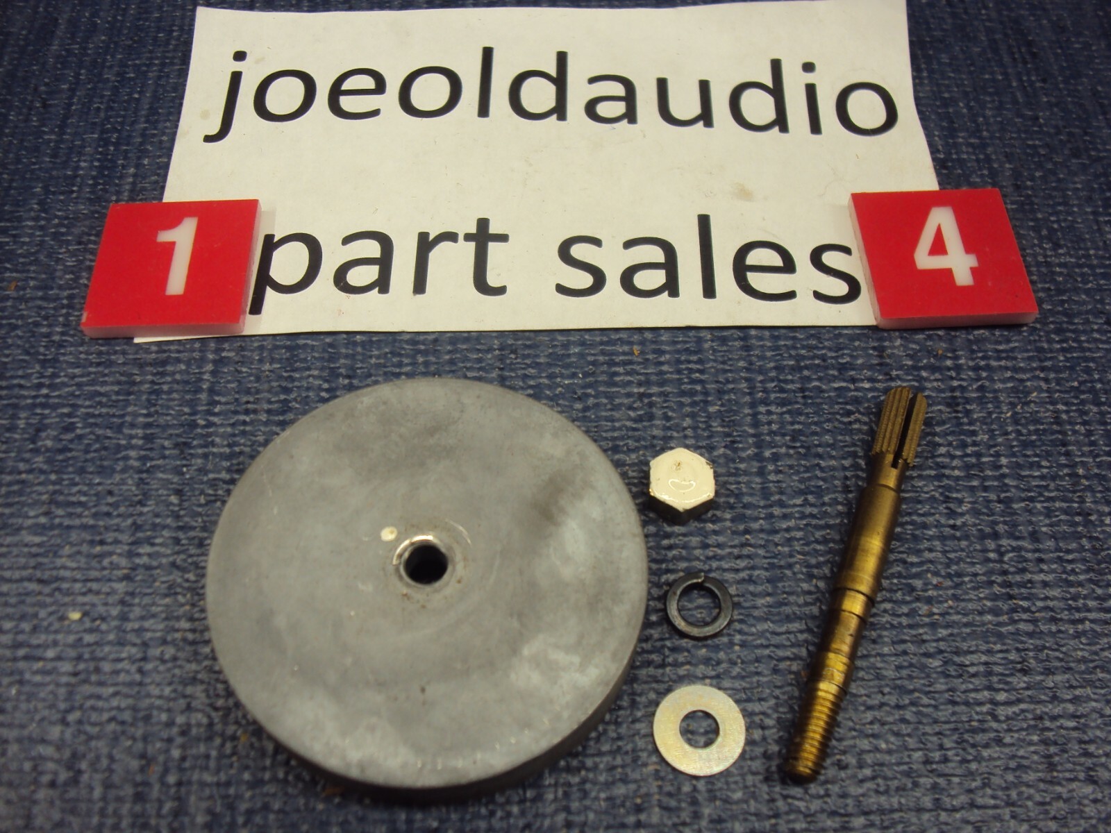 Symphonic 5106WA Receiver AM/FM Tuning Flywheel. Tested. Parting Out 5106WA