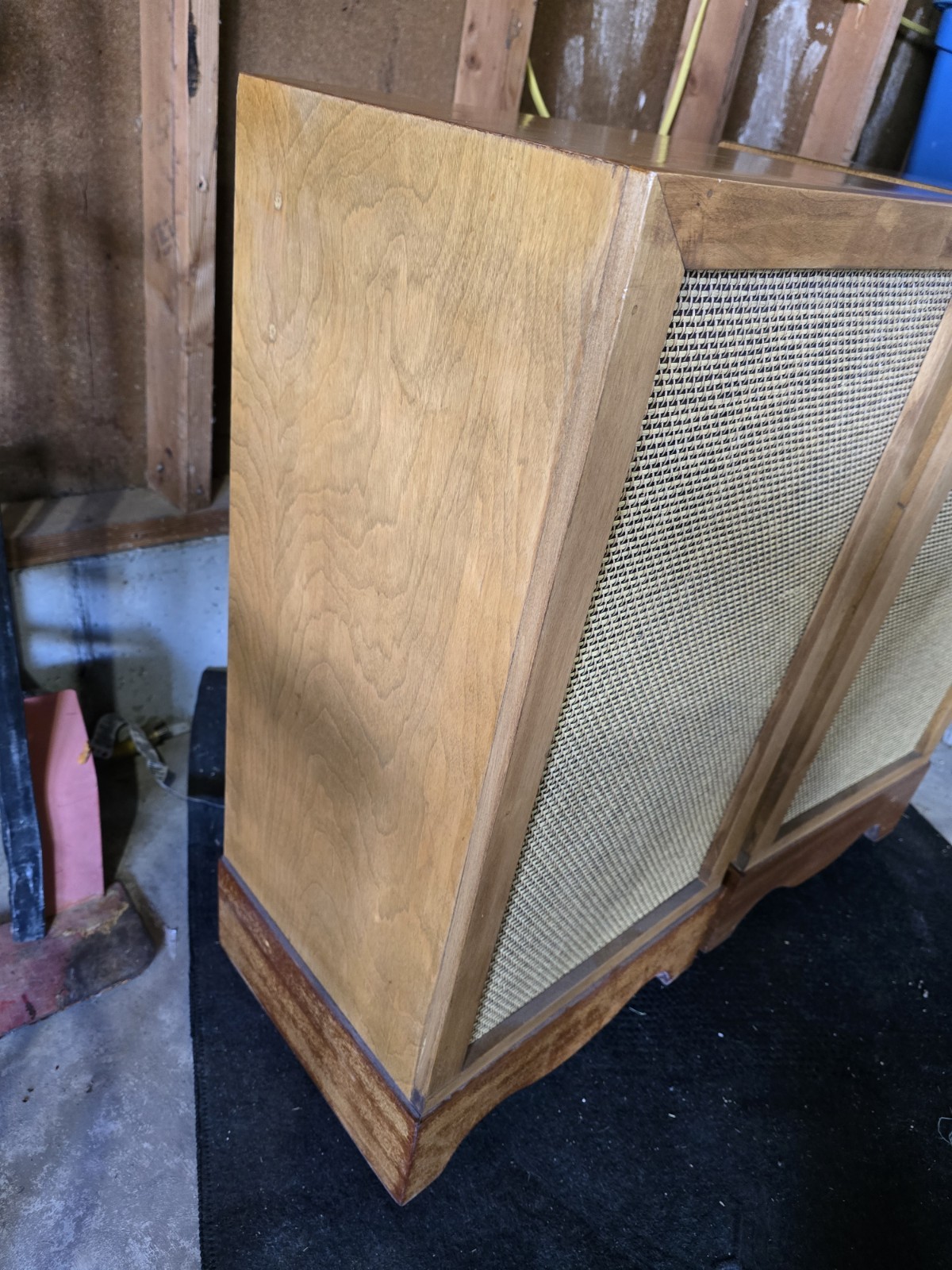 Vintage Jensen TRi-ette TR-10 & TR-10U 3-Way Speakers (Tested & Working)