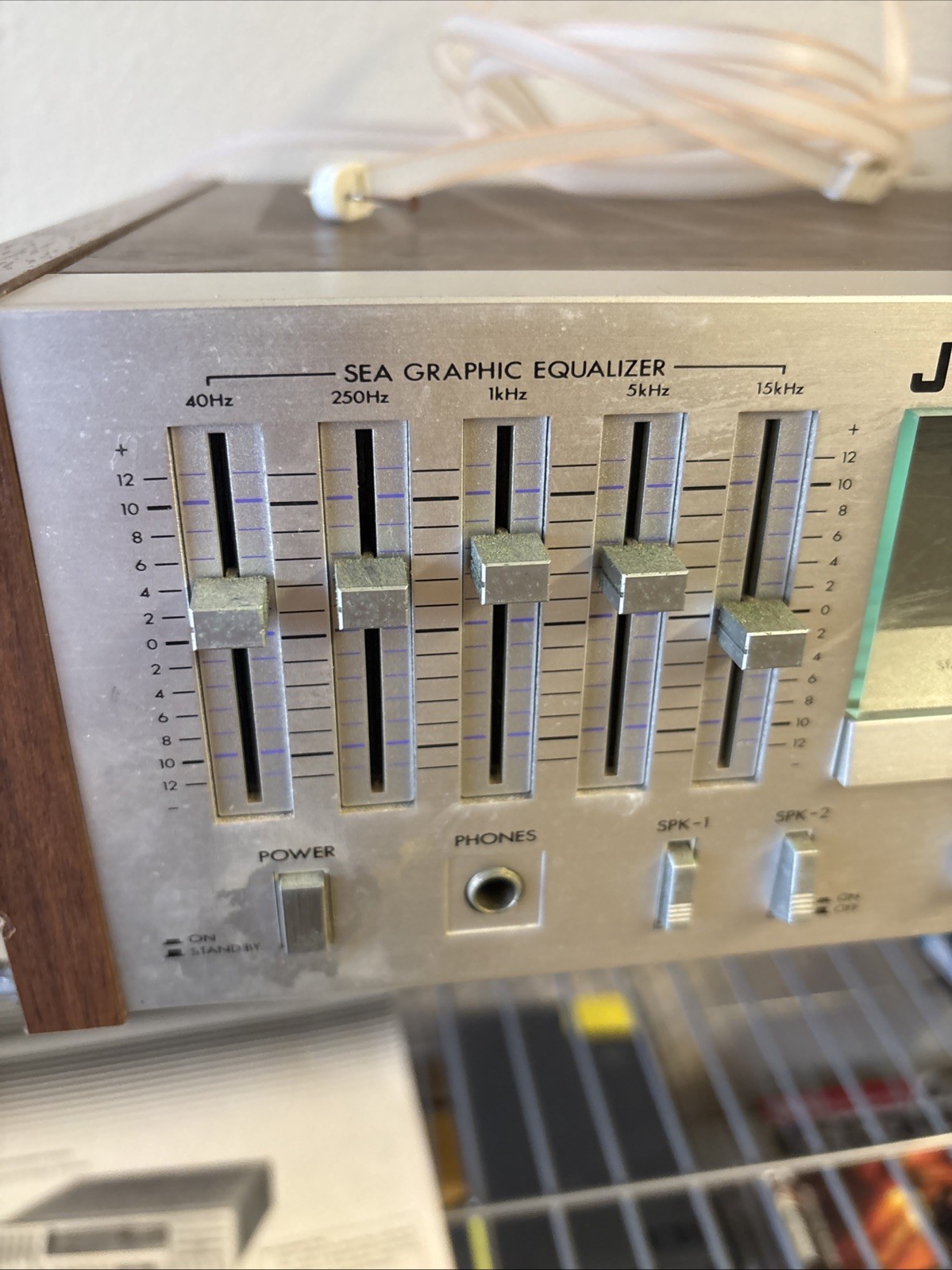 Vintage JVC R-S77 Stereo Receiver w/ Digital Synthesizer And Original Manual!