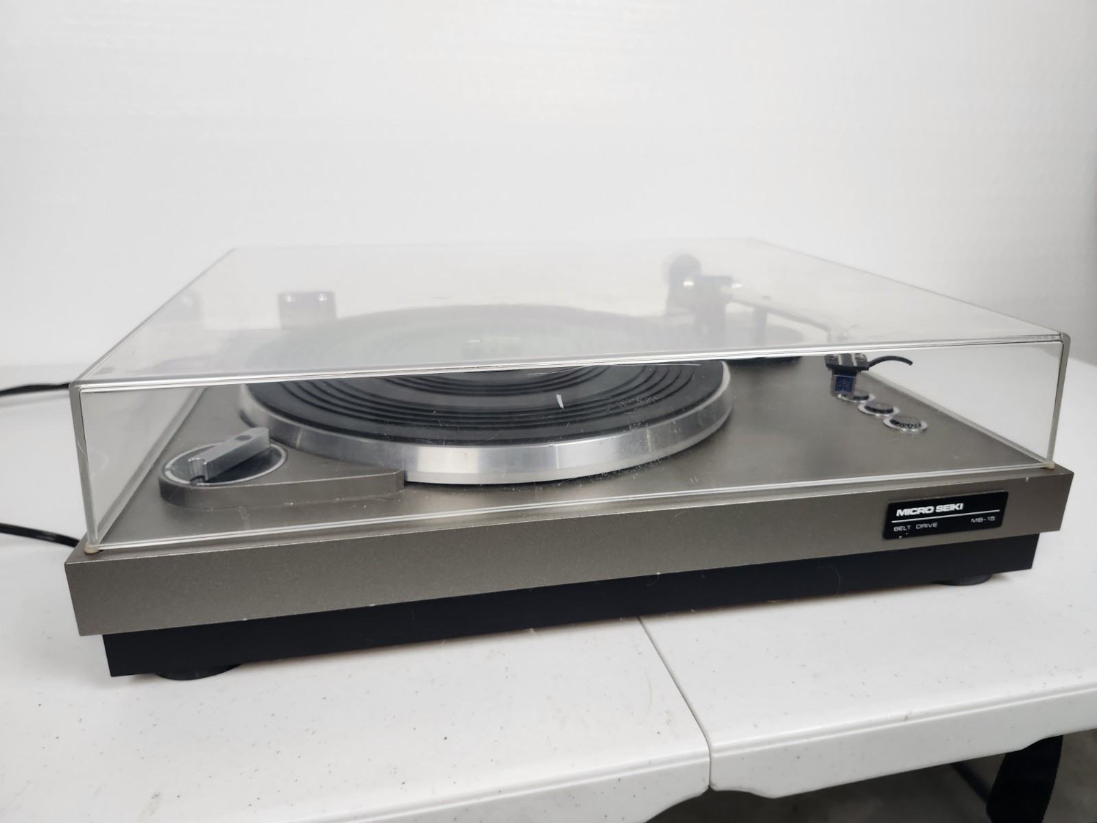 micro seiki turntable MB-15 VTG GOOD WORKING CONDITION