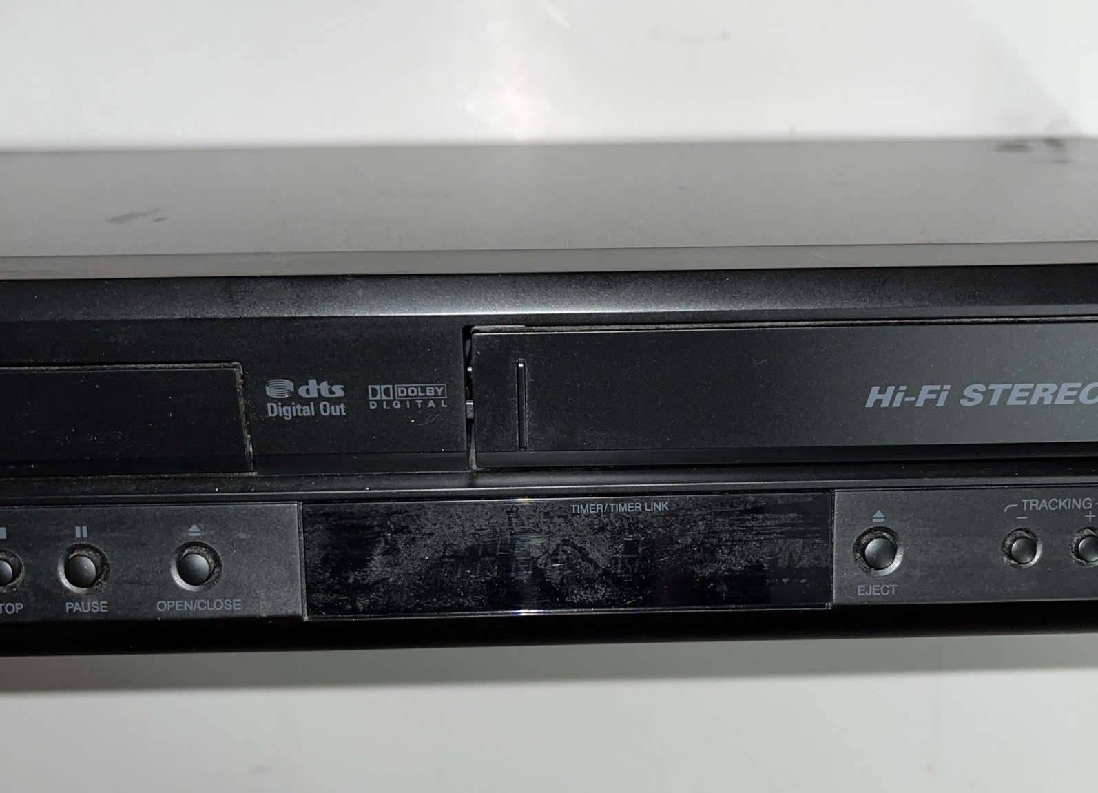 JVC HR-XVC11BJ DVD VCR Combo VHS Recorder No Remote **READ** Buy Cheap And Fix!