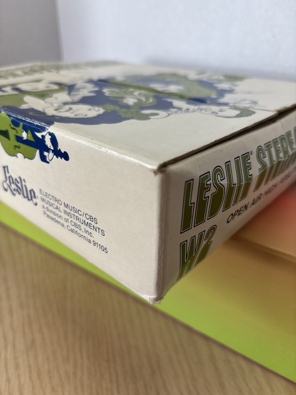 Leslie Stereophones W2 Open Air High Fidelity Headphones Open Box VTG Japan USED