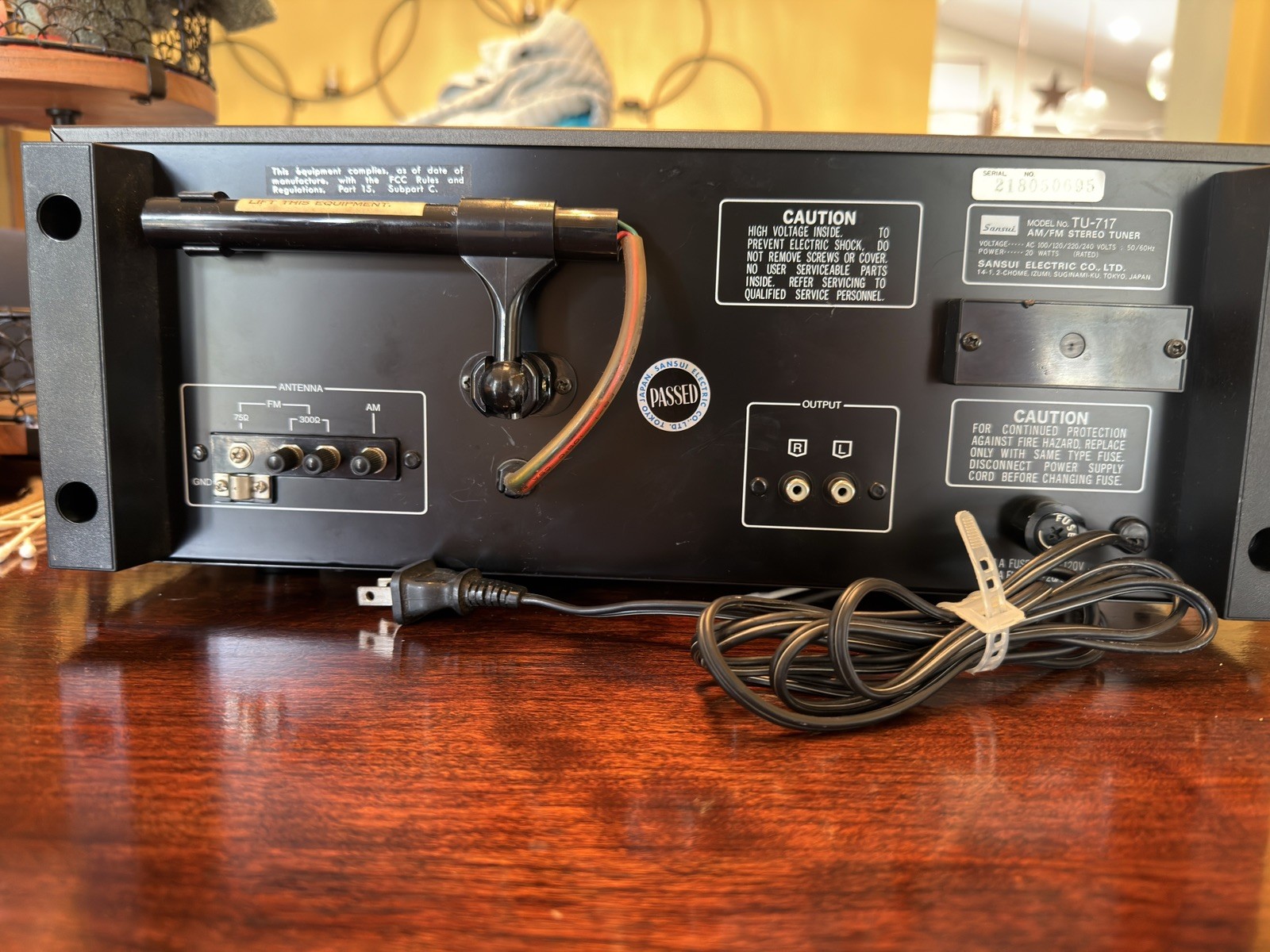 Sansui TU-717 AM/FM Stereo Tuner Serviced Fully Functional Manual Schematic NM