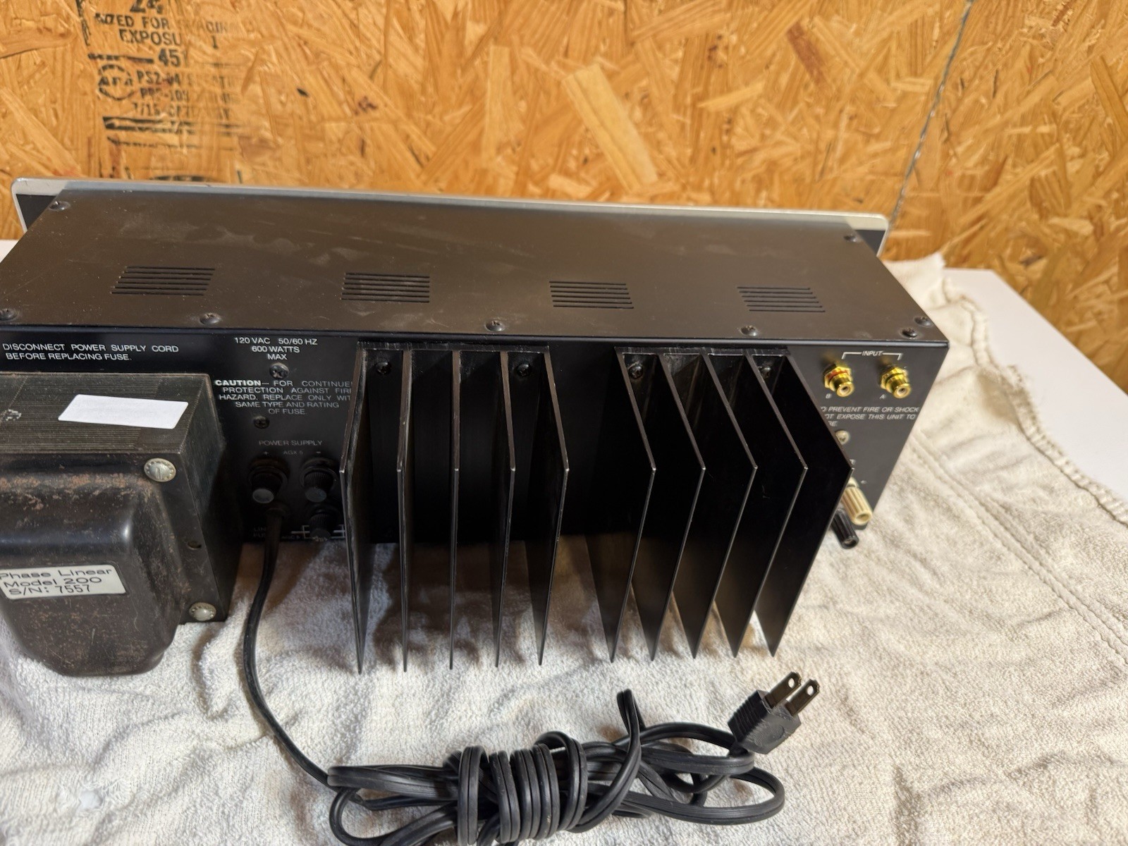 Phase Linear 200 Series Two Power Amplifier