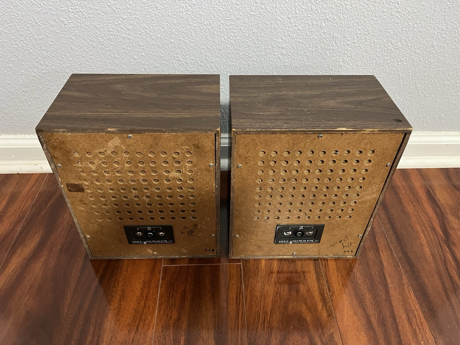 Vintage Radio Shack SOLO-5 5″ Full Range Speakers
