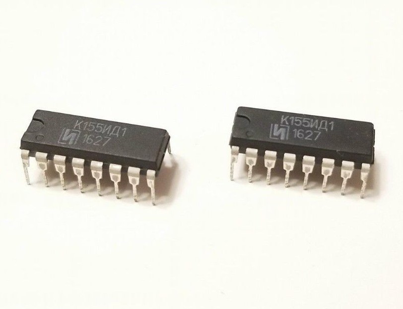 New K155ID1 (SN 74141) К155ИД1 Nixie Tube Driver, USA seller