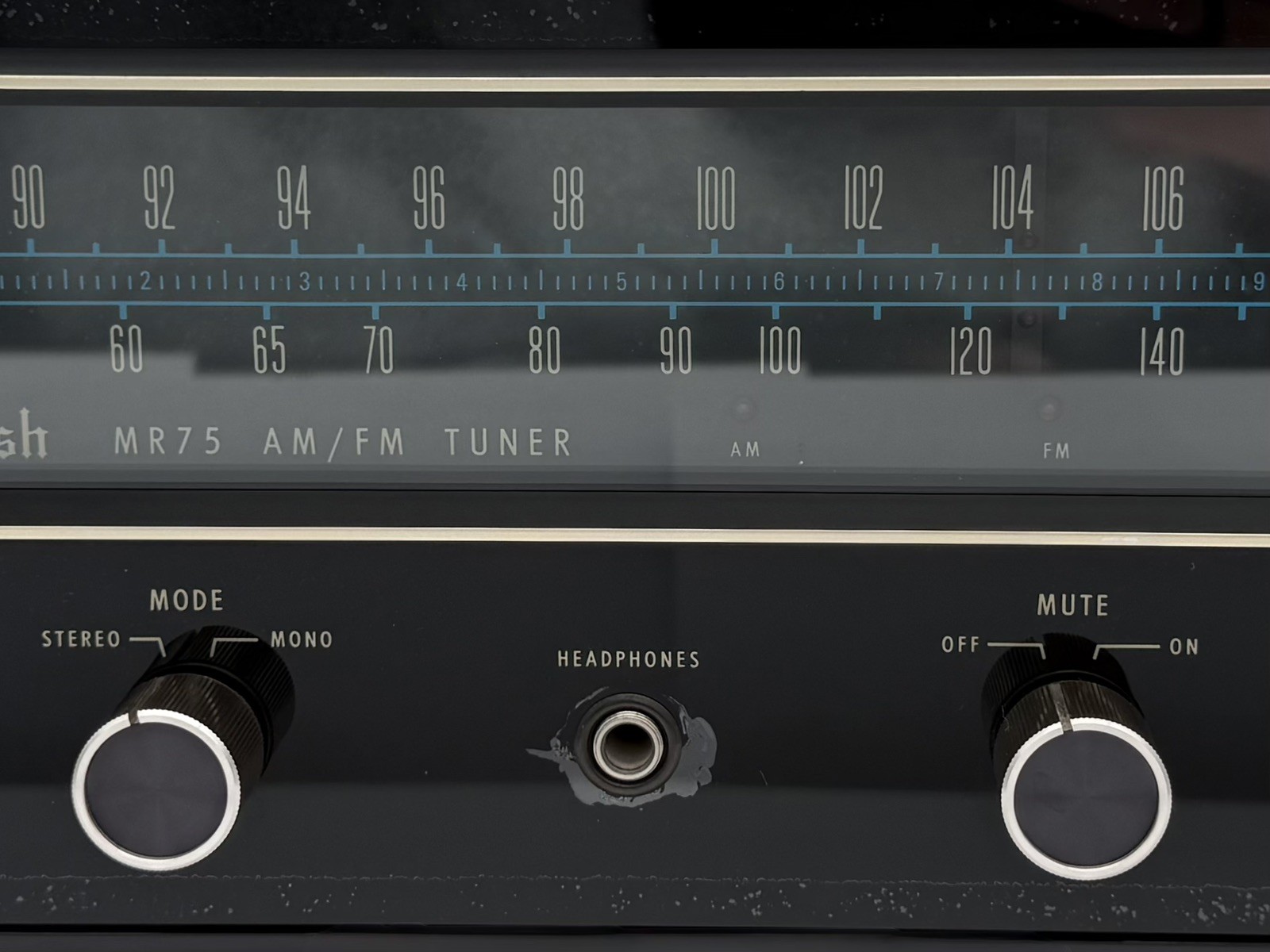 McIntosh MR75 Vintage AM/FM Stereo Analog Tuner – Tested Working – Made in USA