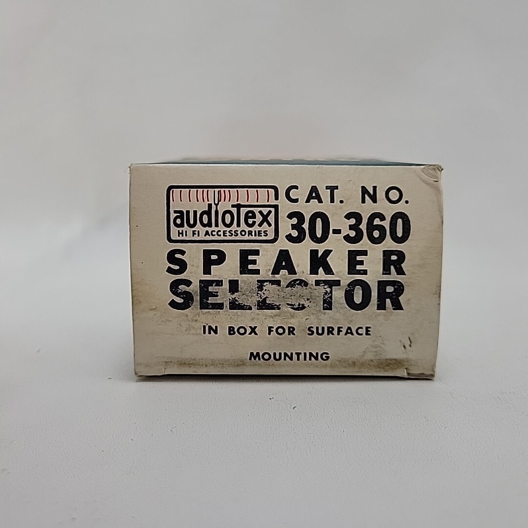 Vintage AudioTex Hi Fi Speaker Control Cat # 30-360