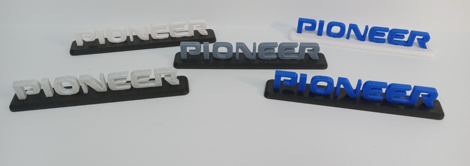 Pioneer 3d Lettering Sign Display –