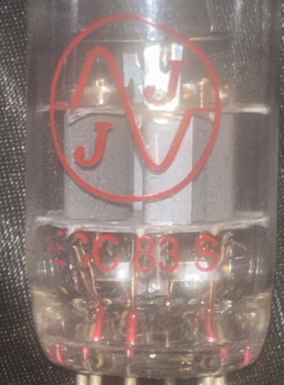 JJ 12AX7 ECC83S Balanced Tube 90-95% NOS Tested Audio Preamp High Mu Twin Triode