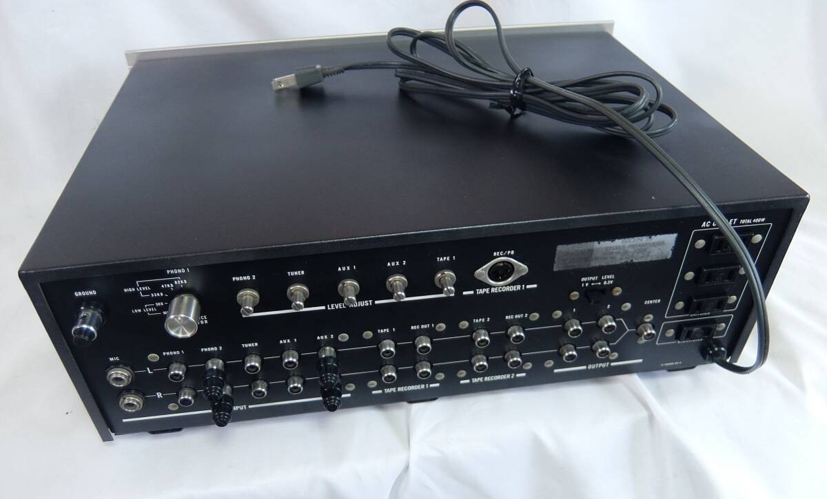 Sony TA-2000F Stereo Preamplifier Audio Working Confirmed